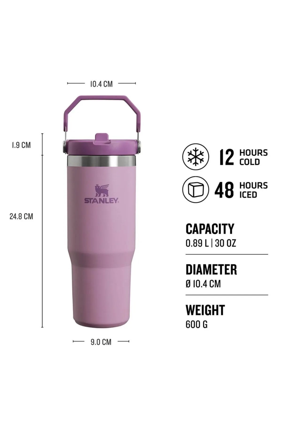 Stanley The Iceflow™ Flip Straw Tumbler 0.89L / 30Oz Mor