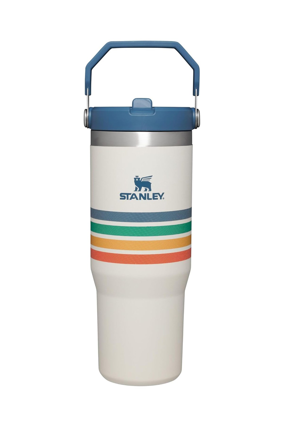 Stanley The Iceflow™ Flip Straw Tumbler 0.89L / 30Oz Beyaz
