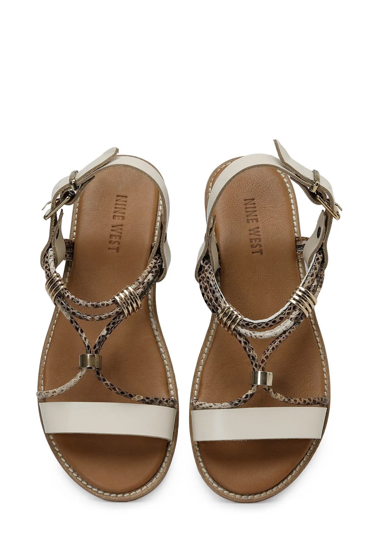 Nine West Bej Kadın Sandalet Bej