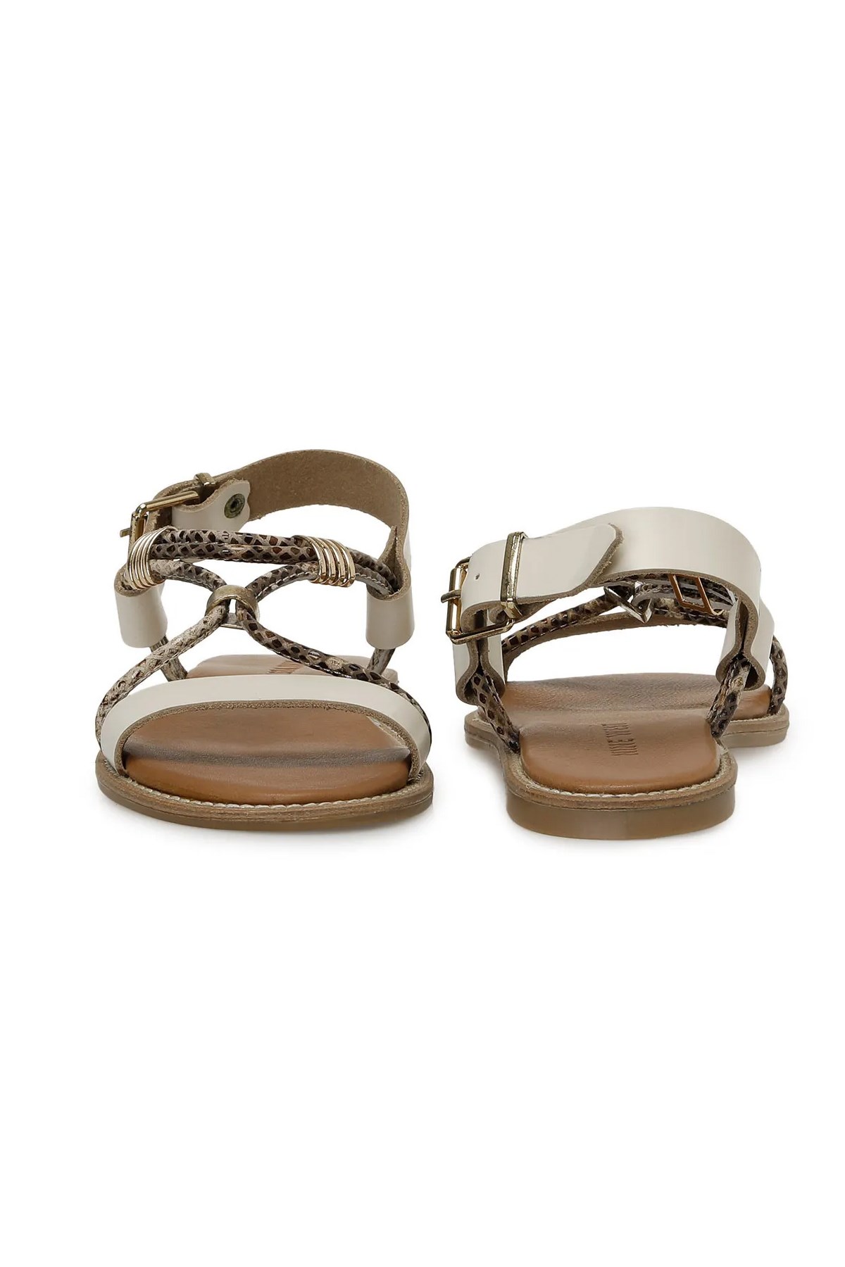 Nine West Bej Kadın Sandalet Bej