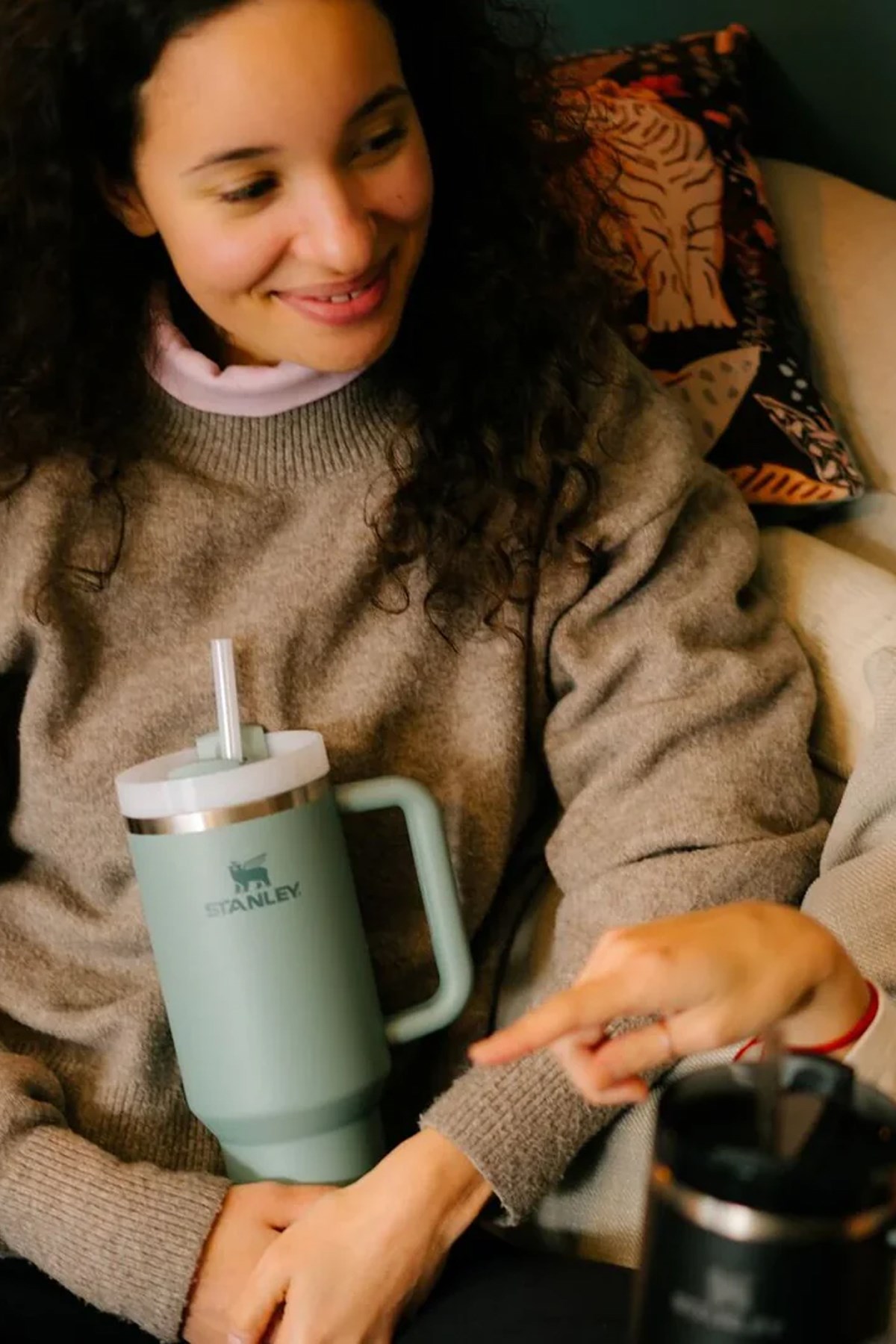 Stanley Quencher Pipetli Termos 1,18 L 10-10824-400 Yeşil