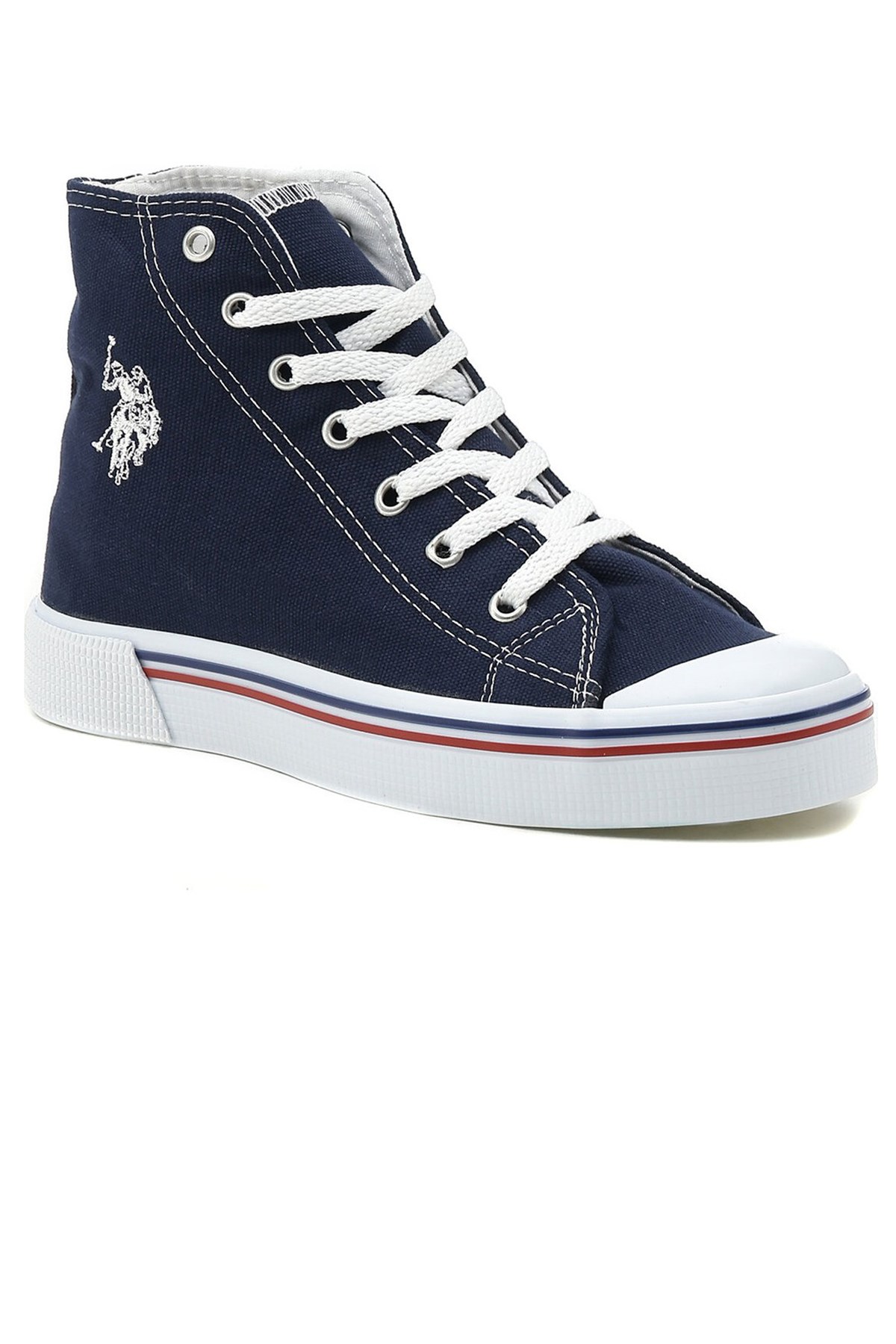 U.S. Polo Penelope High 2Fx Kadın Havuz Taban Sneaker 101087274 Lacivert