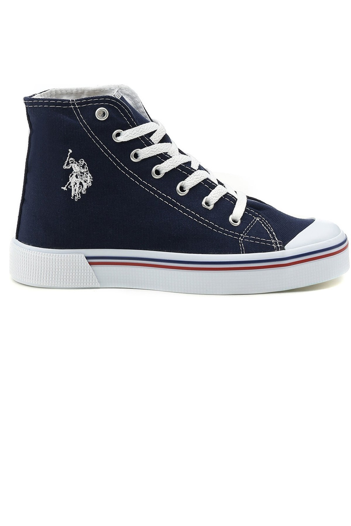 U.S. Polo Penelope High 2Fx Kadın Havuz Taban Sneaker 101087274 Lacivert