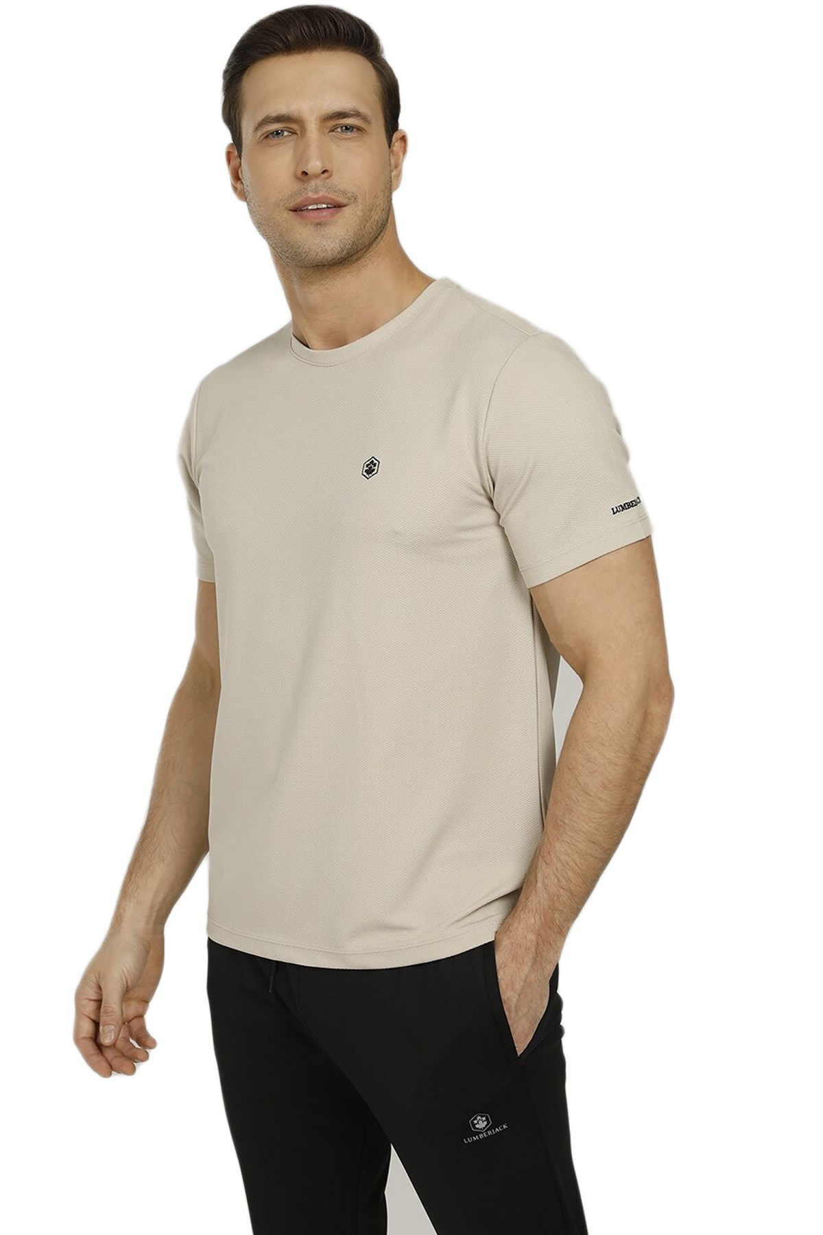 Lumberjack SN526 Eric Erkek Polo Tişört 101094156 Gri
