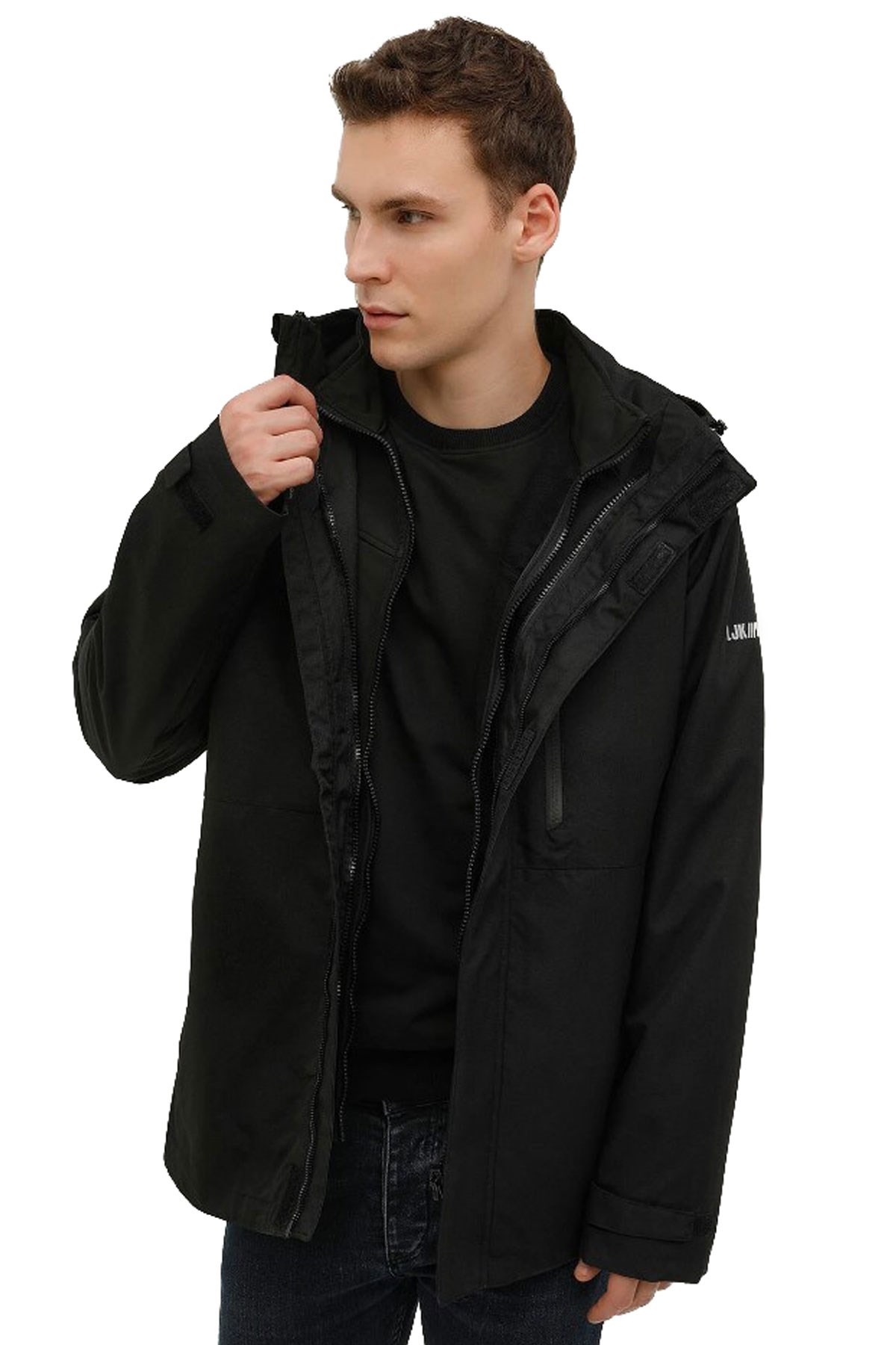 Lumberjack M-Sn4 Marco Erkek Mont 101165532 Siyah