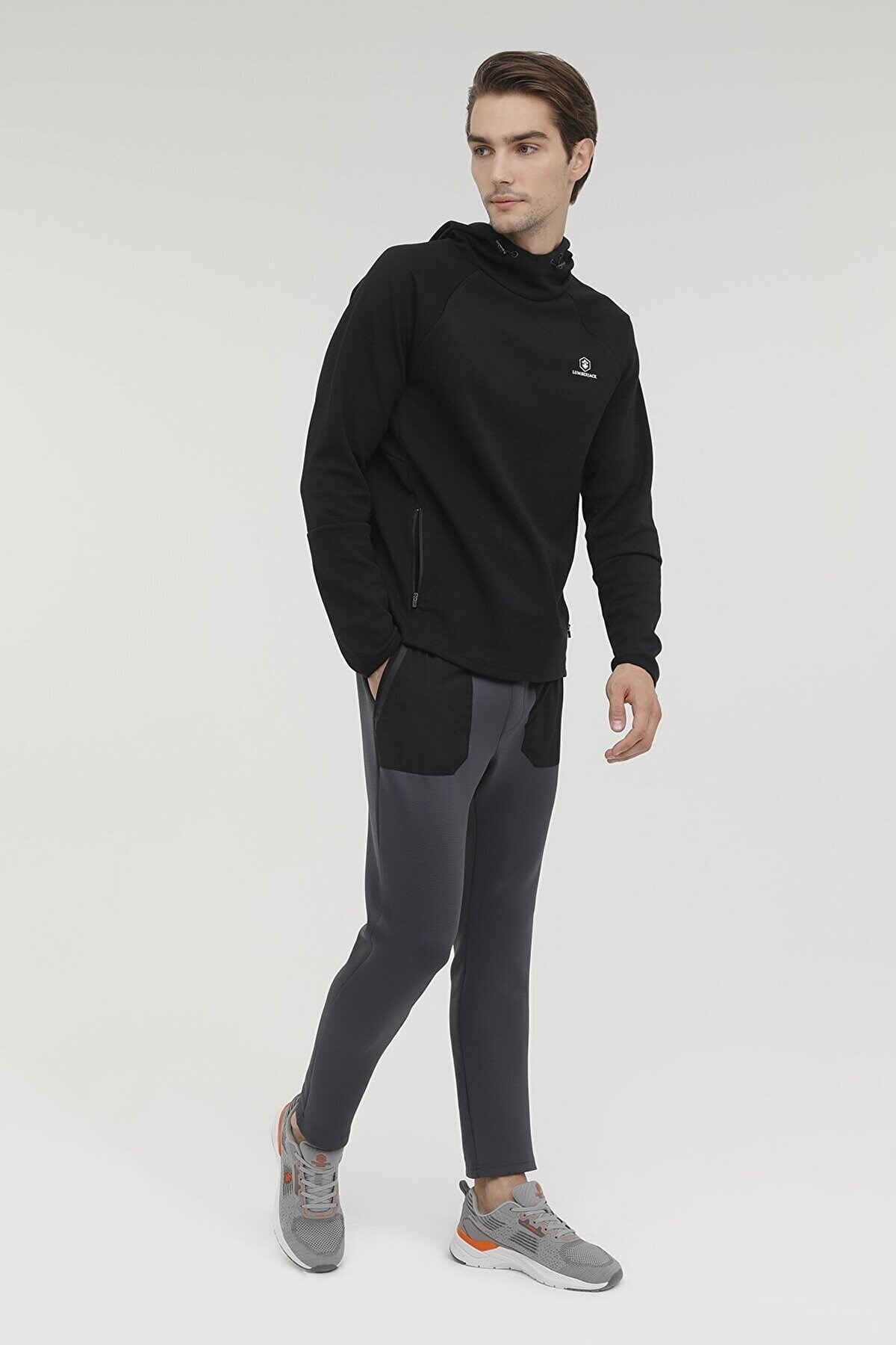 Lumberjack CG510 Spark Erkek Sweatshirt 101176371 Siyah