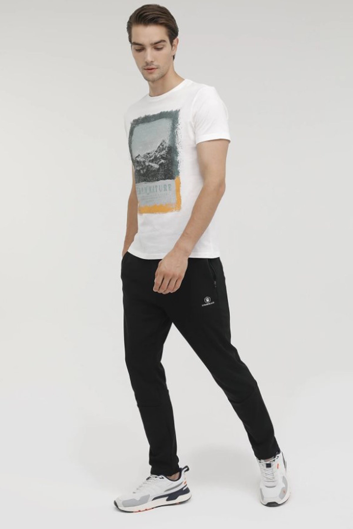 Lumberjack M-CG511 Spark Track Pants Erkek Eşofman Altı 101176373 Siyah