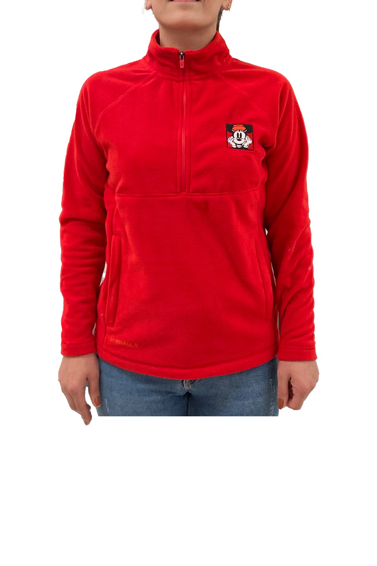 Lumberjack W-Sd750 Lucky Kadın Polar Sweatshirt 101179344 Kırmızı
