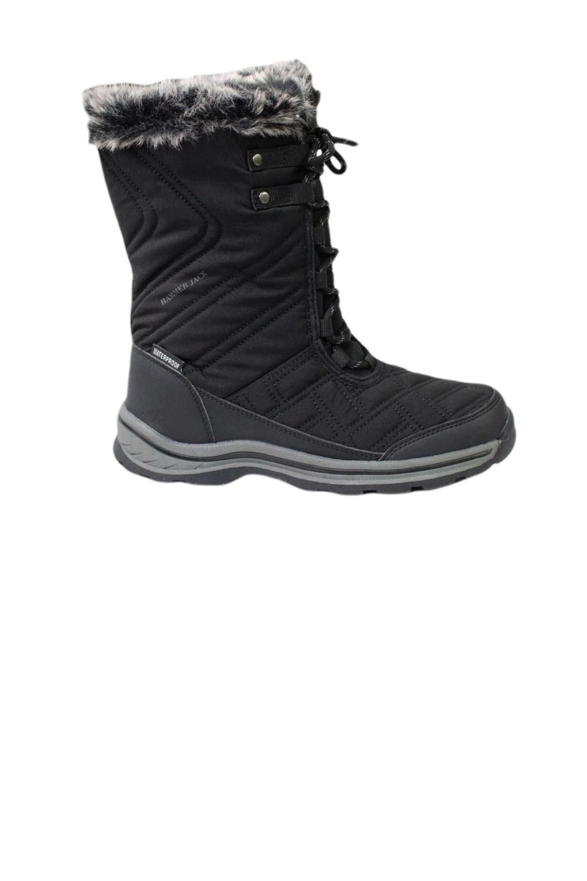 Hammer jack Usoa Waterproof Kadın Bot 101 20109-G Siyah