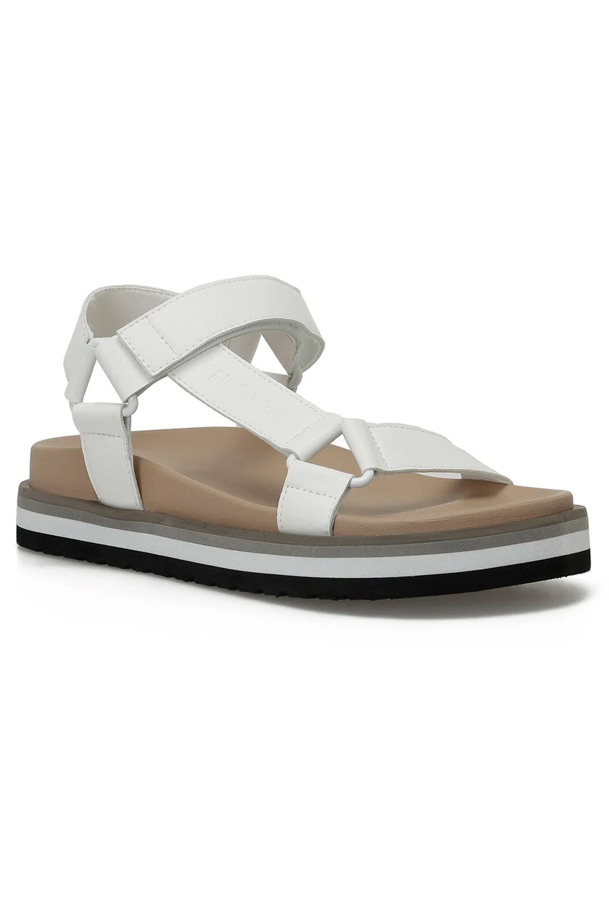 Nine West Rogo Kadın Sandalet Beyaz