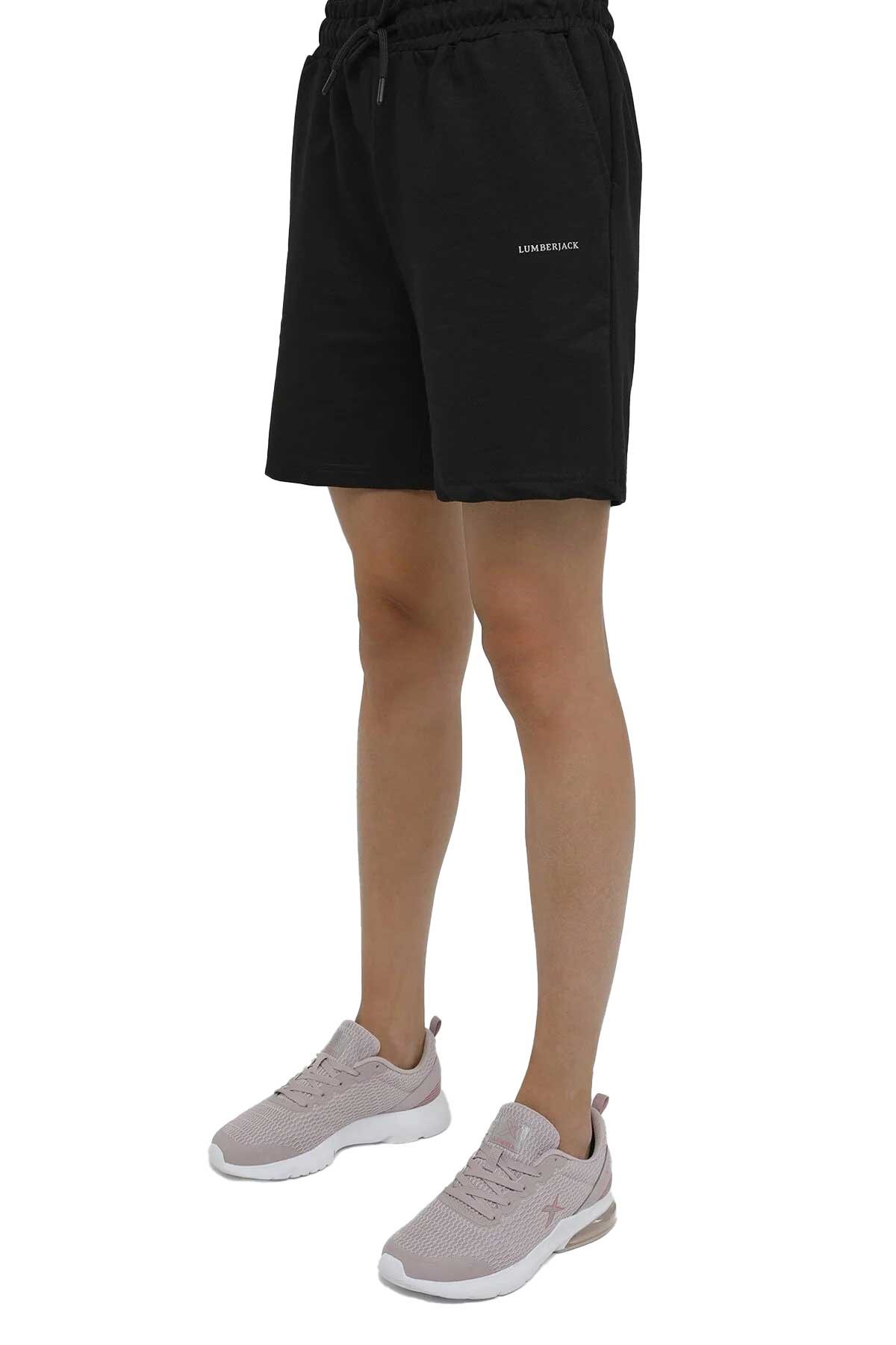 Lumberjack W-Ct144 Kadın Şort 101349494 Siyah