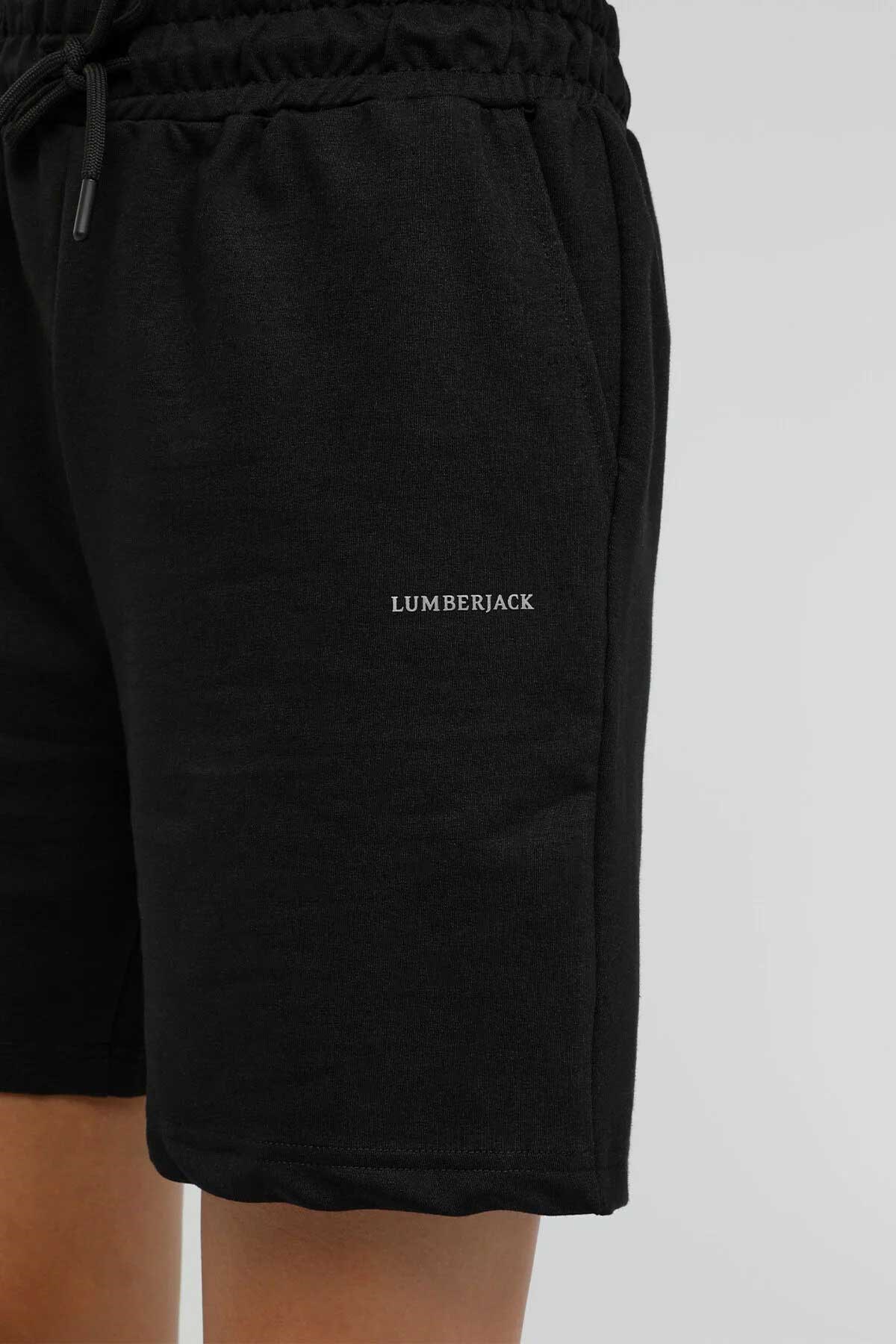Lumberjack W-Ct144 Kadın Şort 101349494 Siyah