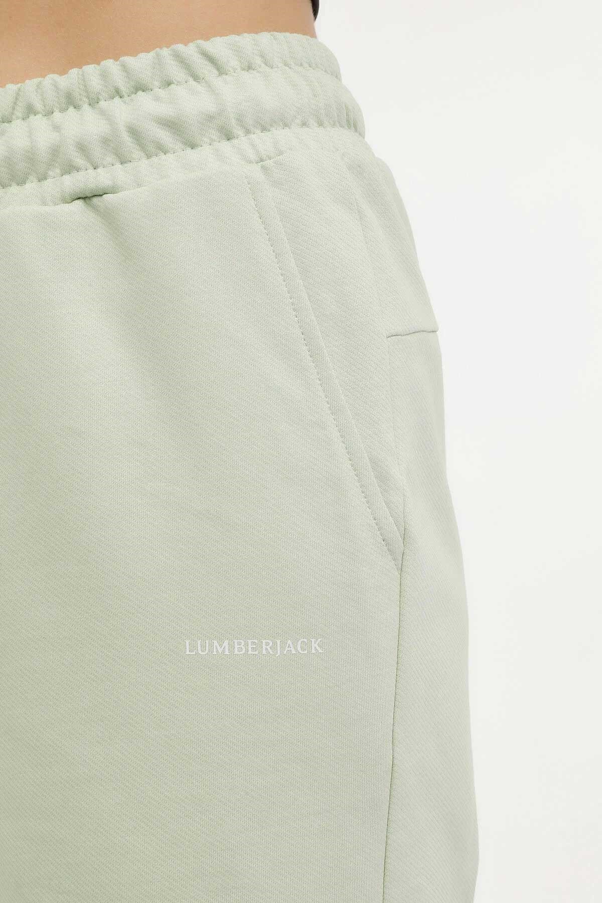 Lumberjack W-Ct144 Kadın Şort 101349497 Yeşil