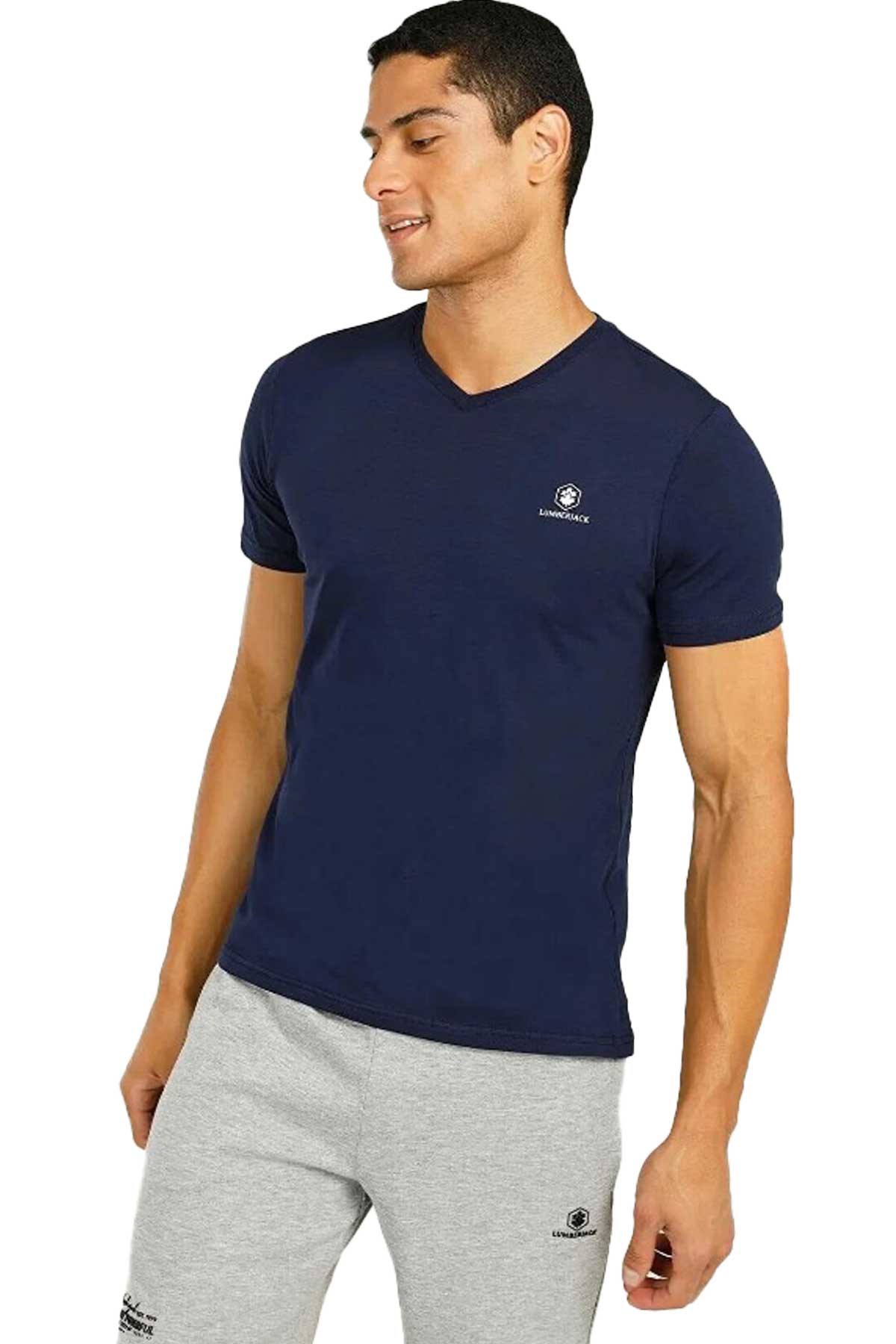 Lumberjack M-Ct106 Erkek Tişört 101349578 Lacivert