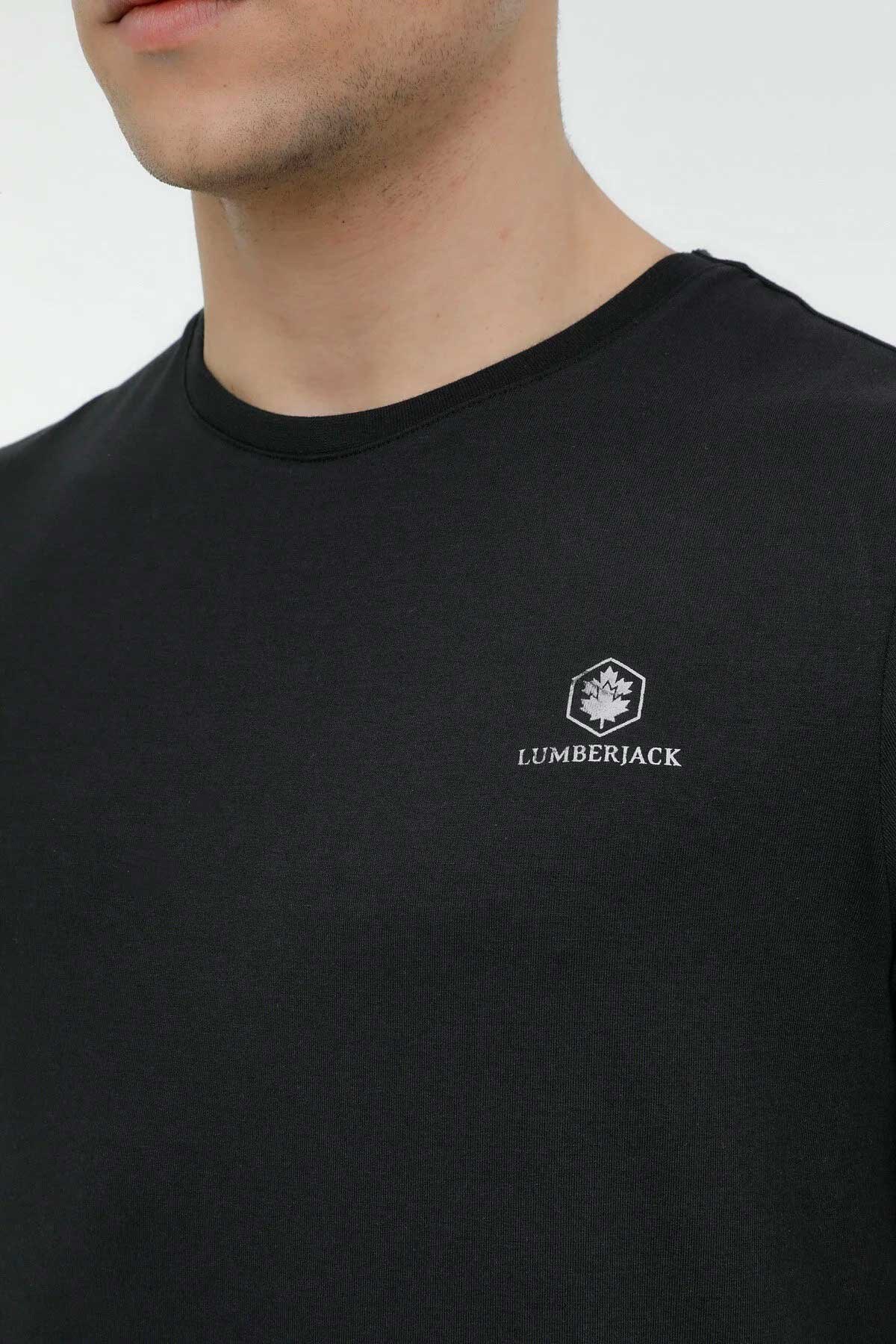 Lumberjack M-Ct110 Erkek Tişört 101349586 Siyah