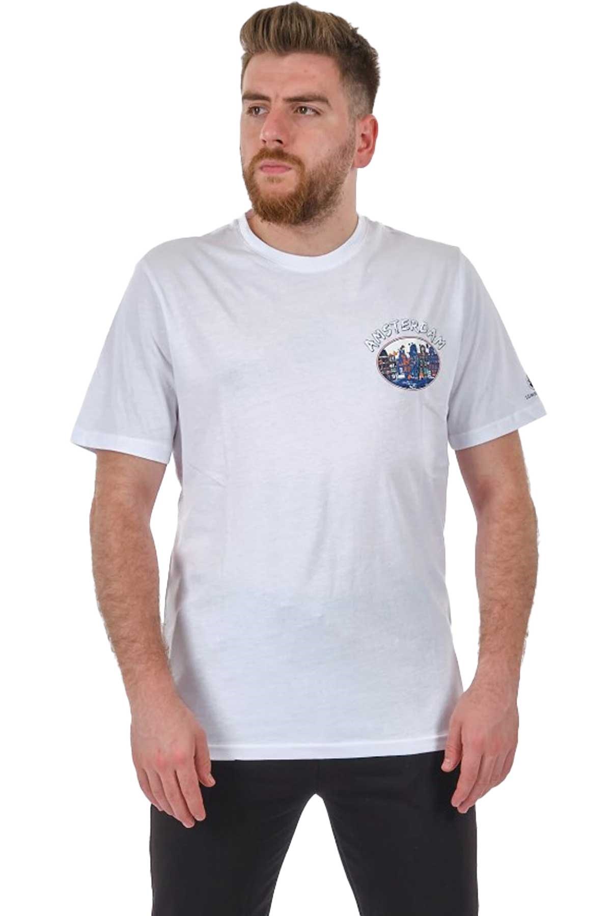 Lumberjack Netherlands 11Otbl Erkek Tişört 101358992 Beyaz