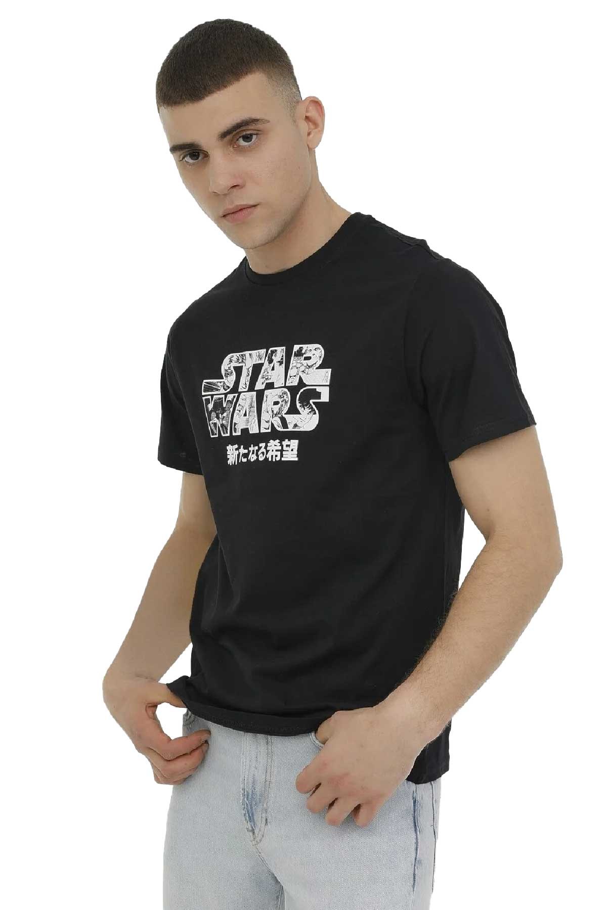 Lumberjack Starwars 11Lsn05 Erkek Tişört 101360480 Siyah
