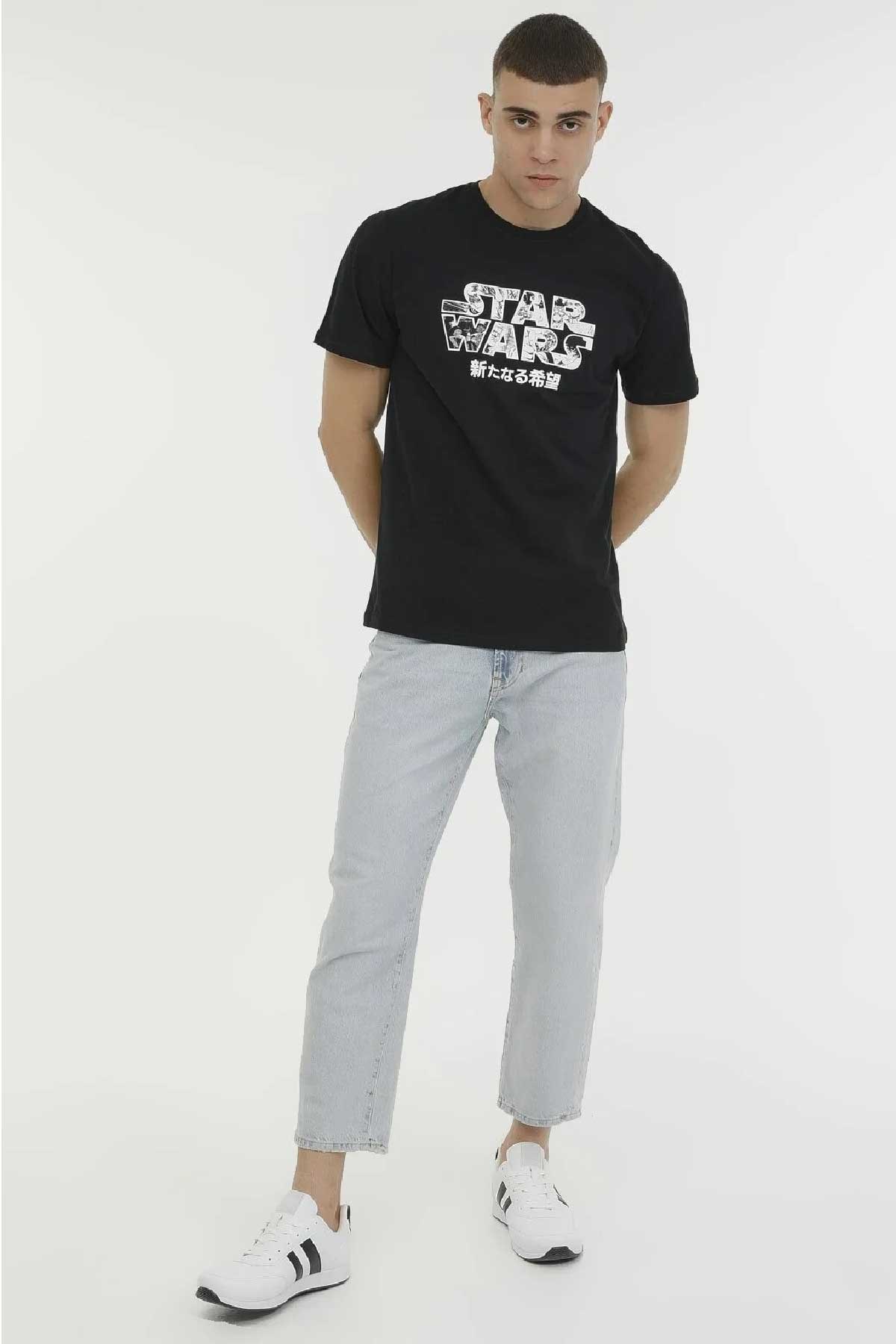 Lumberjack Starwars 11Lsn05 Erkek Tişört 101360480 Siyah