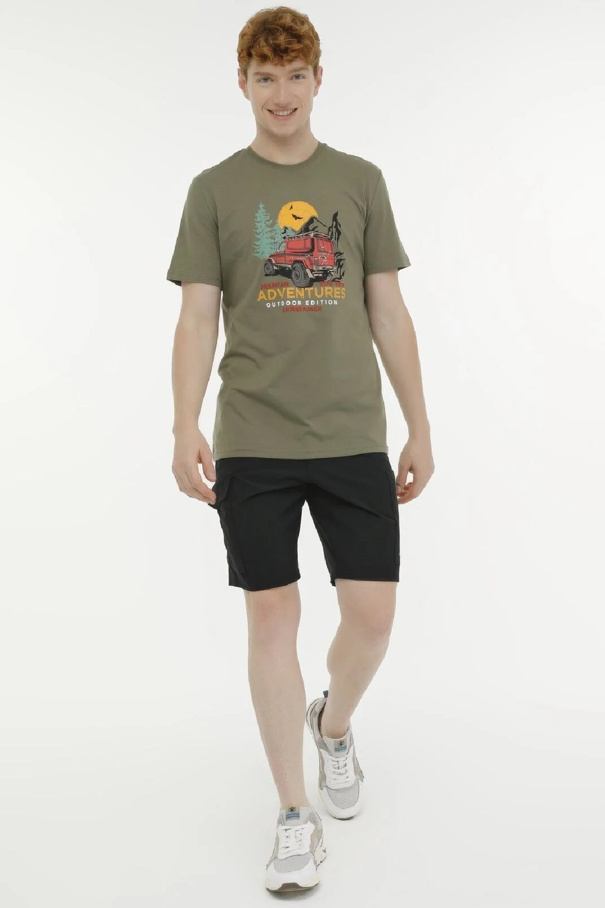 Lumberjack Alex 20Sn521 Erkek Şort 101364236 Siyah
