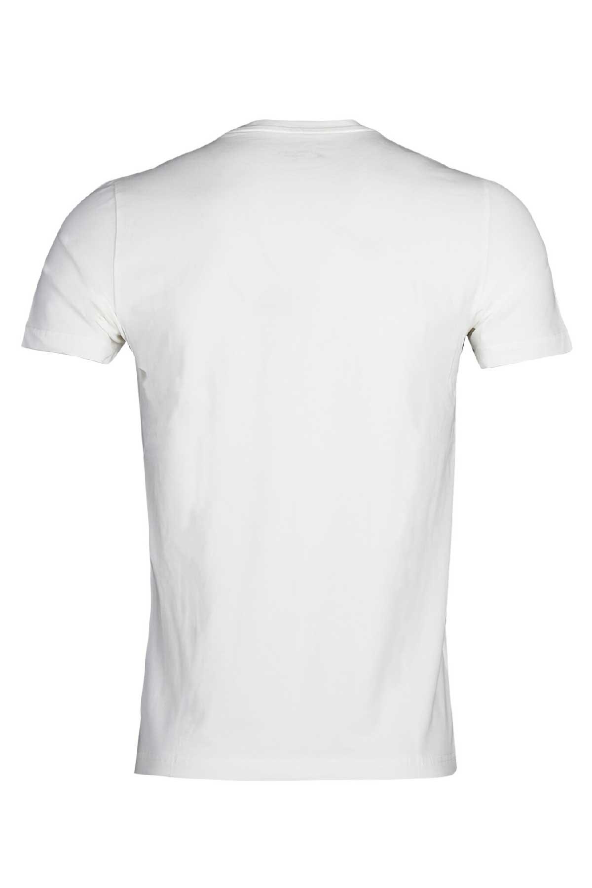 Lumberjack Alfu 11Urbna02 Erkek Tişört 101364239 Beyaz