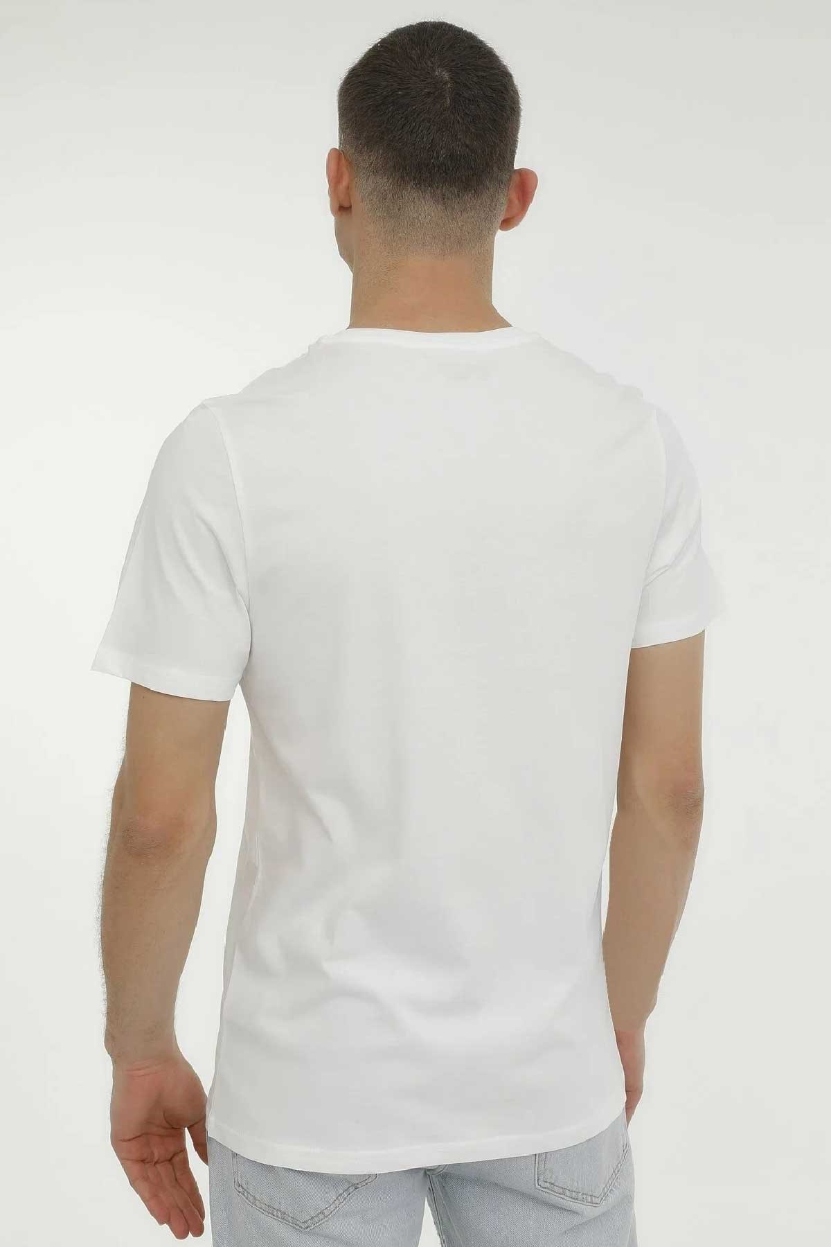 Lumberjack Alfu 11Urbng13 Erkek Tişört 101364242 Beyaz