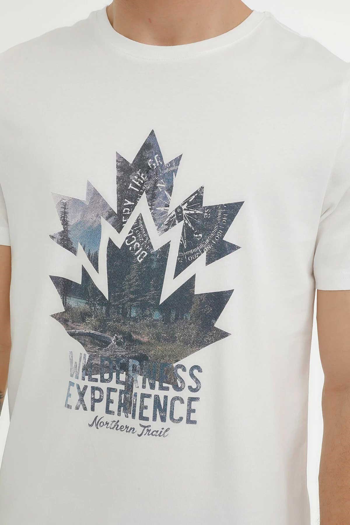 Lumberjack Alfu 11Urbng13 Erkek Tişört 101364242 Beyaz