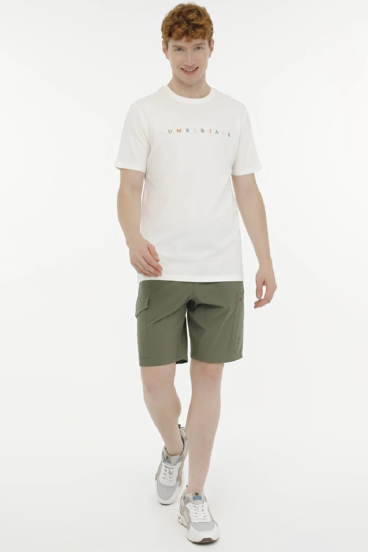 Lumberjack Mesus Urbng2022 Erkek Tişört 101364599 Ekru