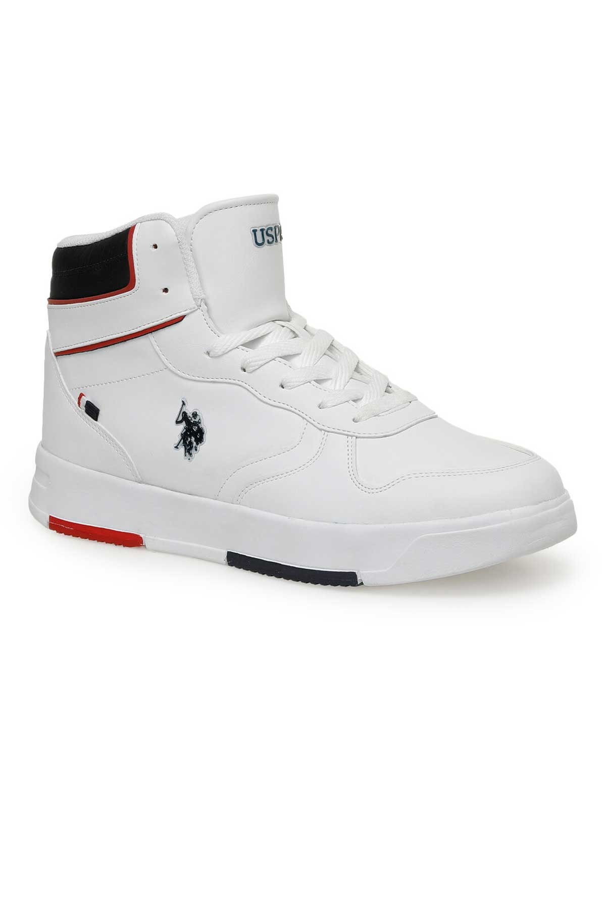 U.S. Polo Assn. Andrei Hi Erkek Ayakkabı 101389874 Beyaz