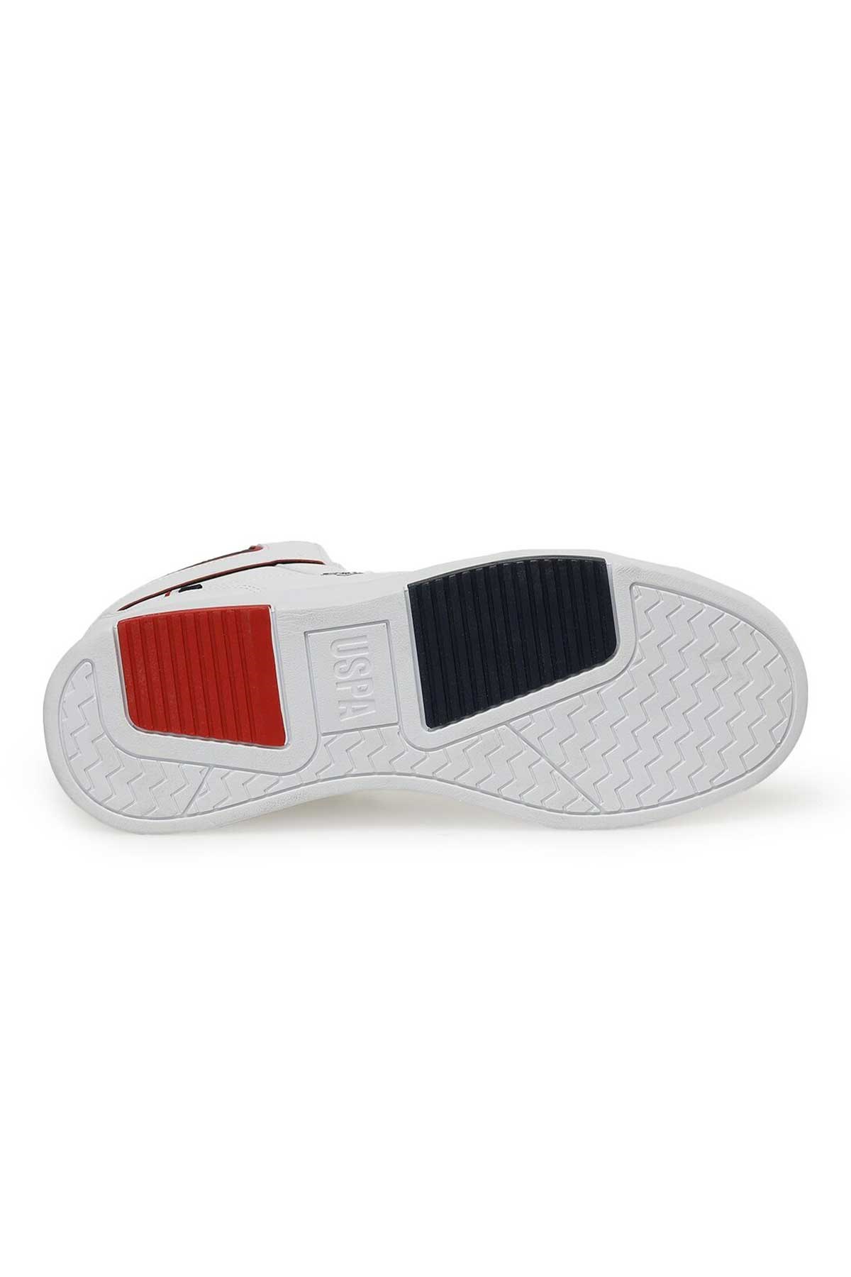 U.S. Polo Assn. Andrei Hi Erkek Ayakkabı 101389874 Beyaz