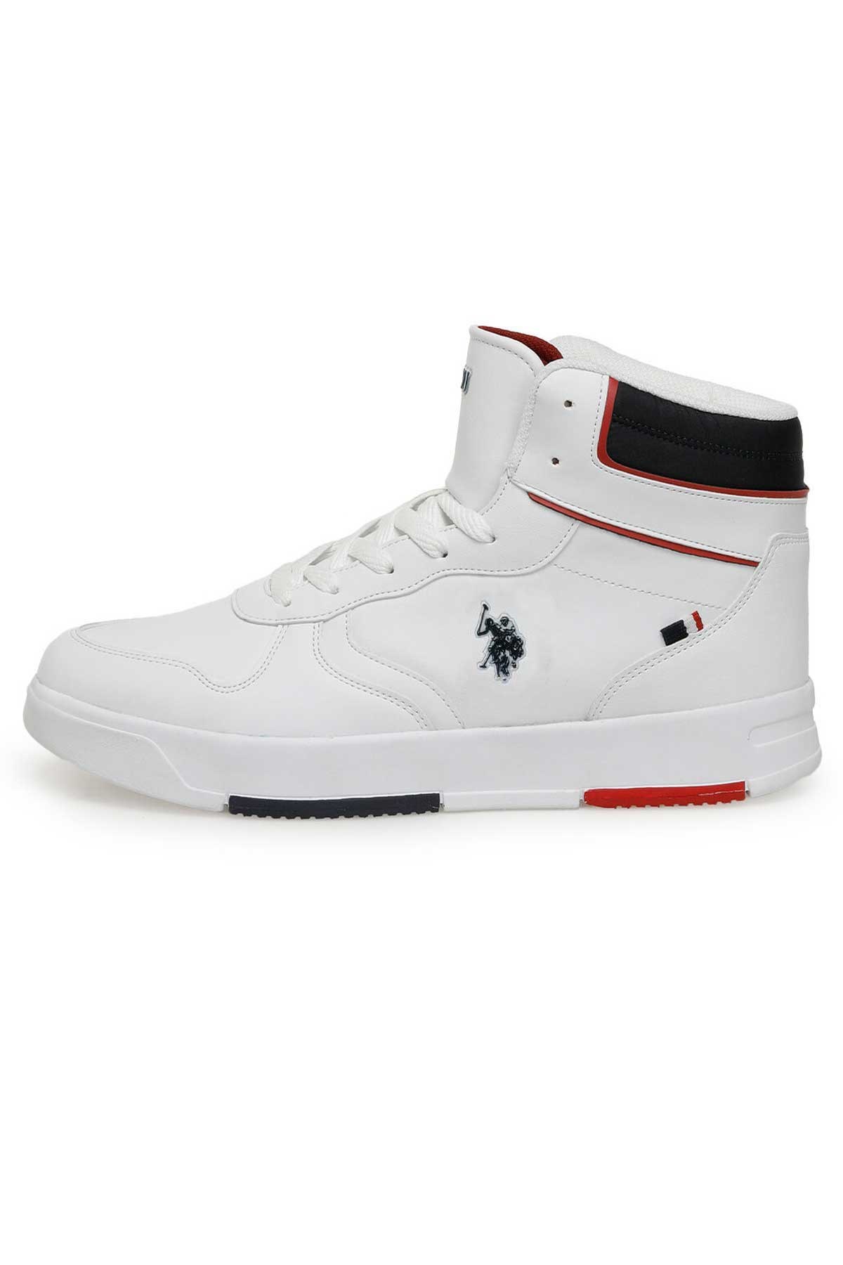 U.S. Polo Assn. Andrei Hi Erkek Ayakkabı 101389874 Beyaz