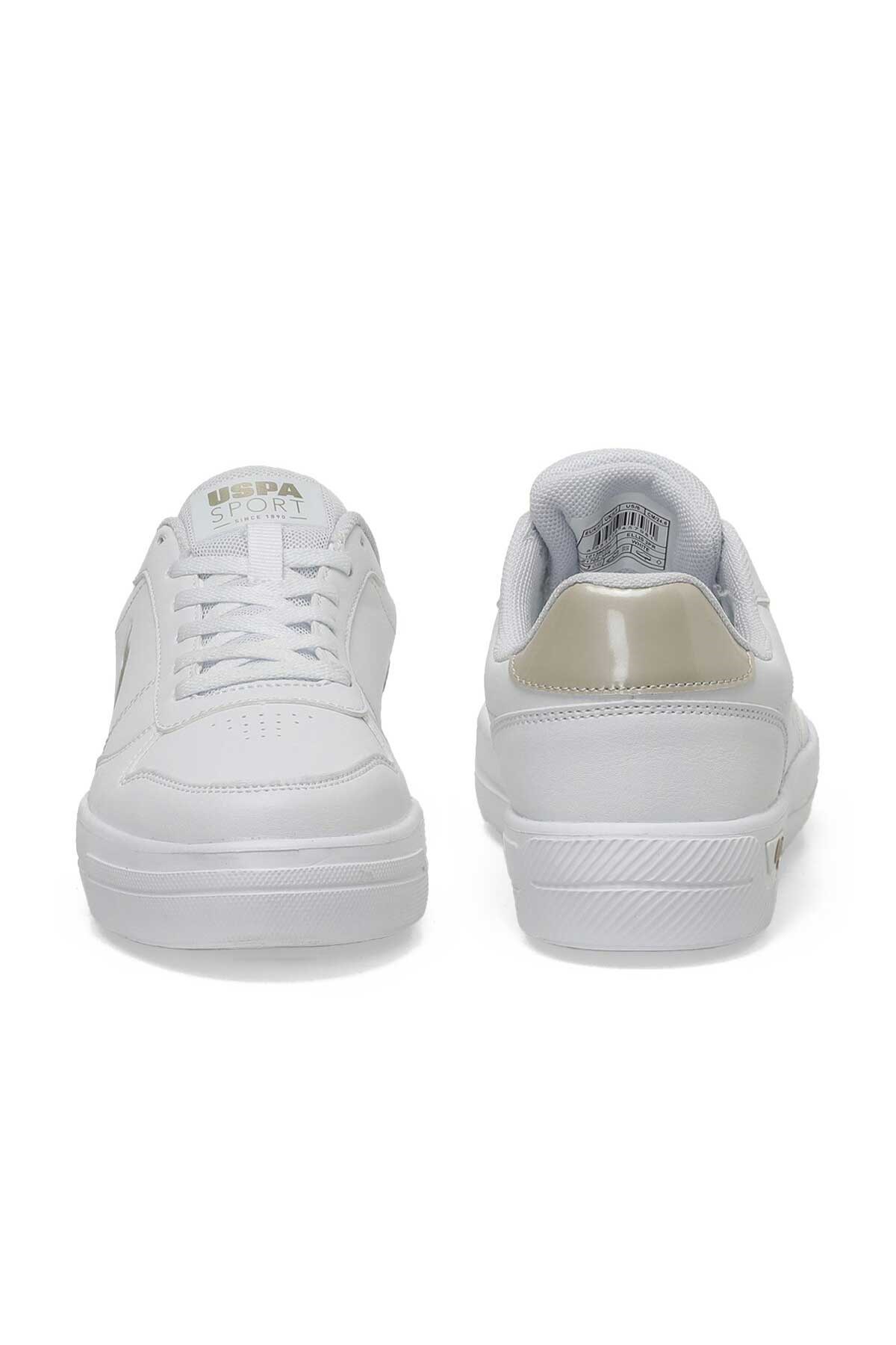 U.S. Polo Assn. Ellis Kadın Spor Ayakkabı 101390094 Beyaz