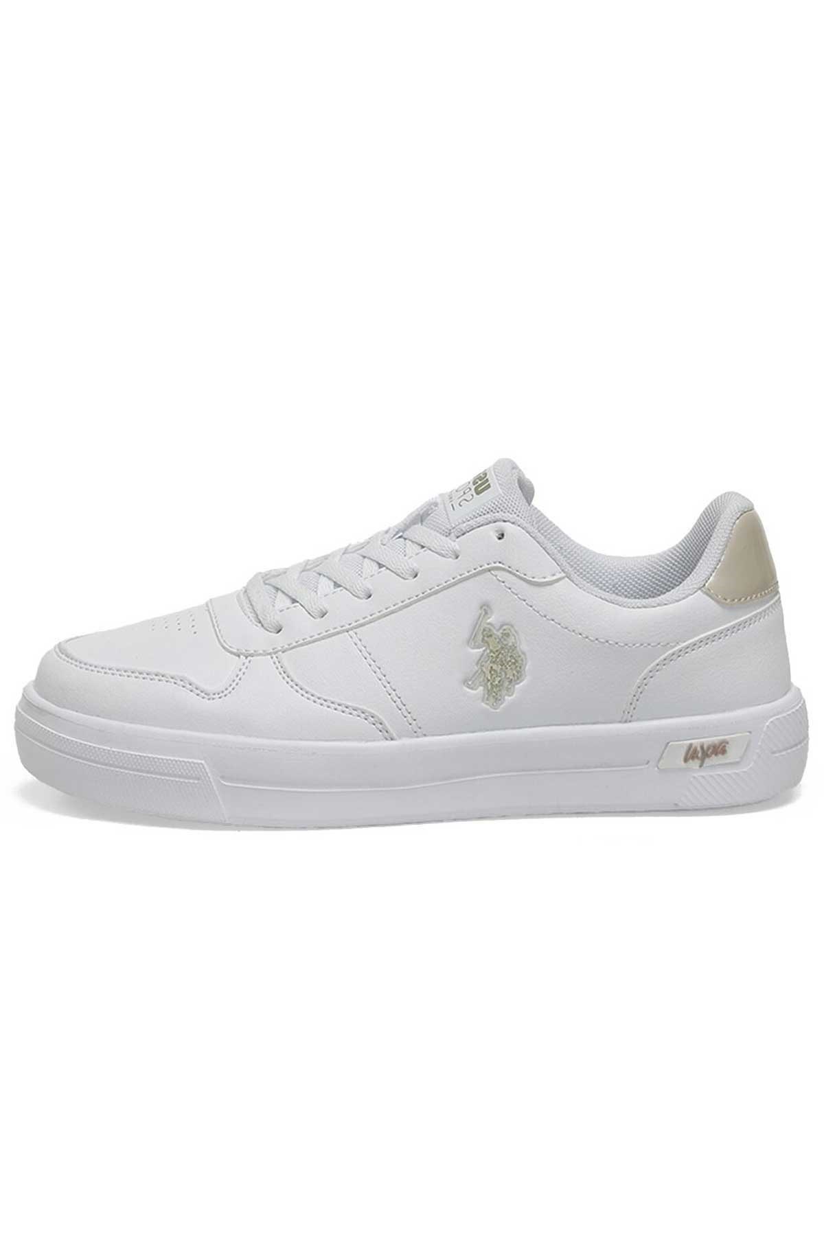 U.S. Polo Assn. Ellis Kadın Spor Ayakkabı 101390094 Beyaz