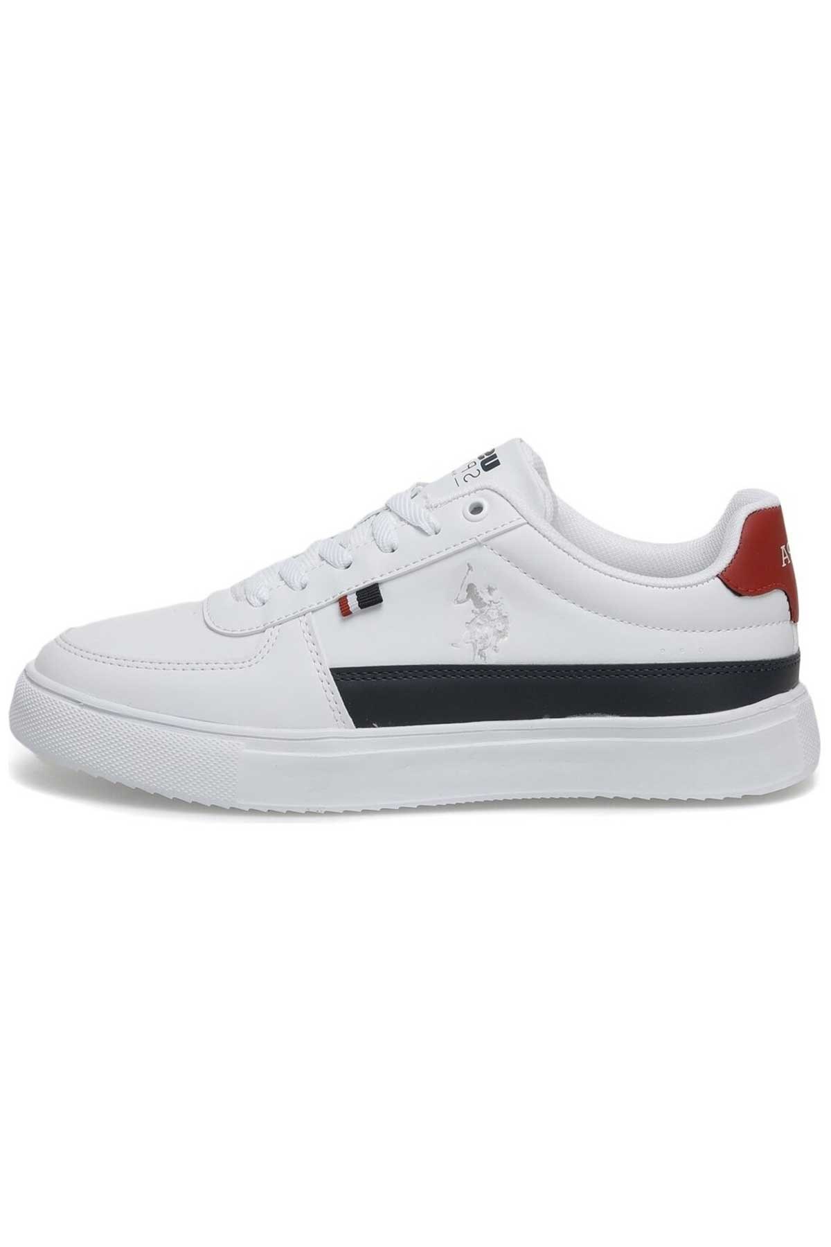 U.S. Polo Assn. Nedved Erkek Spor Ayakkabı 101390365 Beyaz