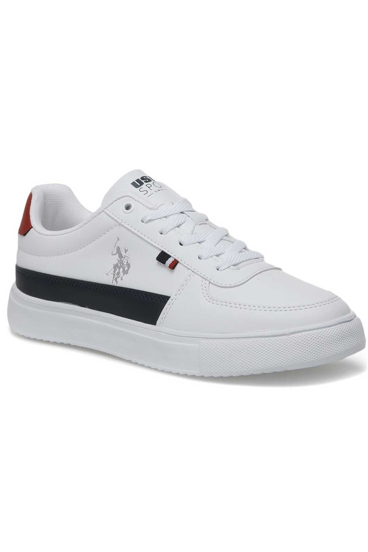 U.S. Polo Assn. Nedved Erkek Spor Ayakkabı 101390365 Beyaz