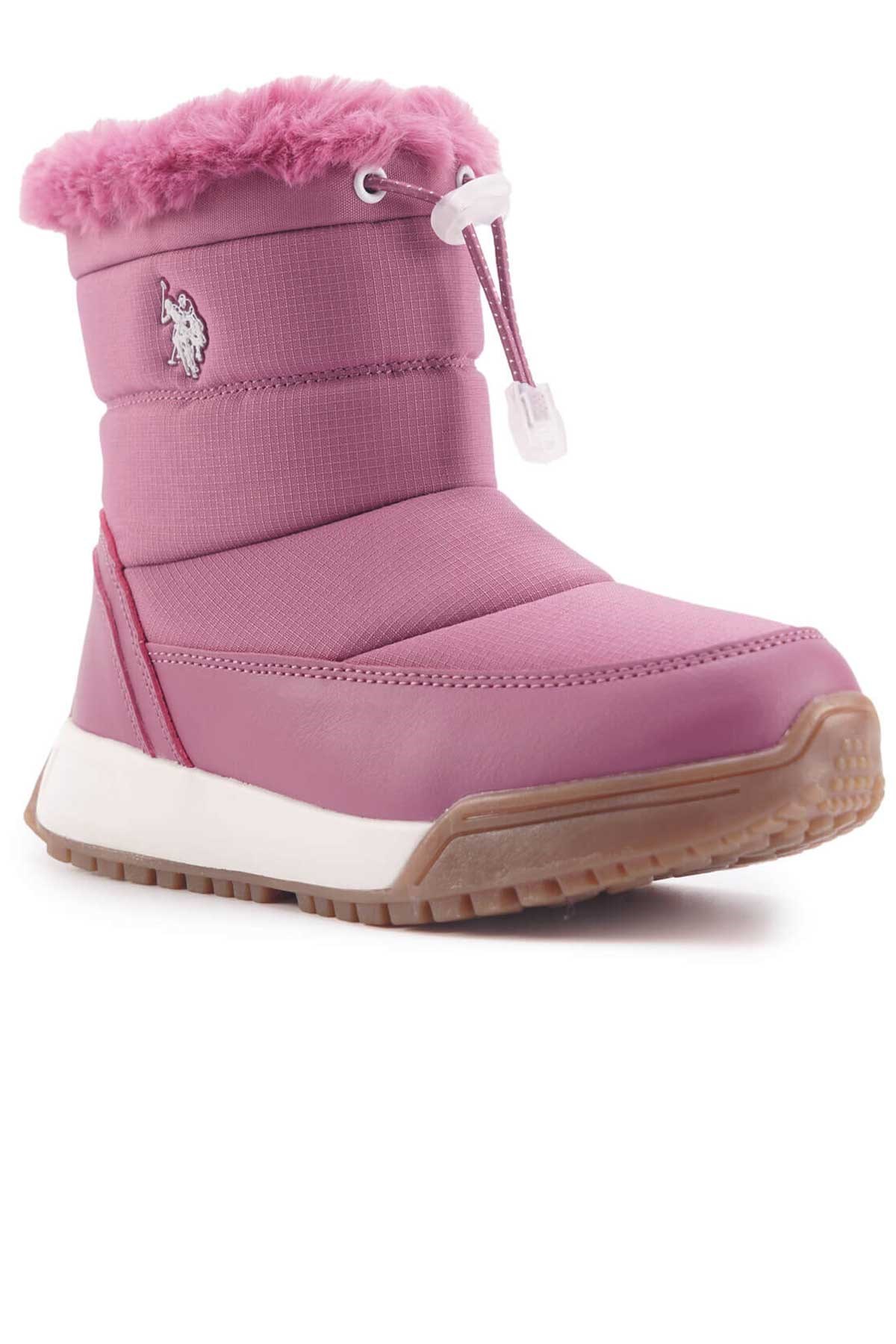 U.S. Polo Assn. Rainy Jr Çocuk Outdoor Bot 101391942 Pembe