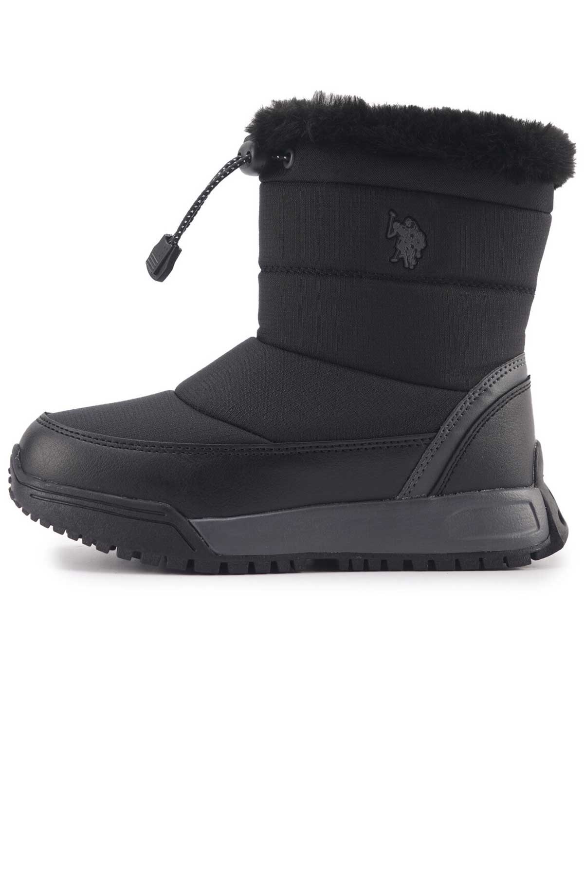 U.S. Polo Assn. Rainy Jr Çocuk Outdoor Bot 101391943 Siyah