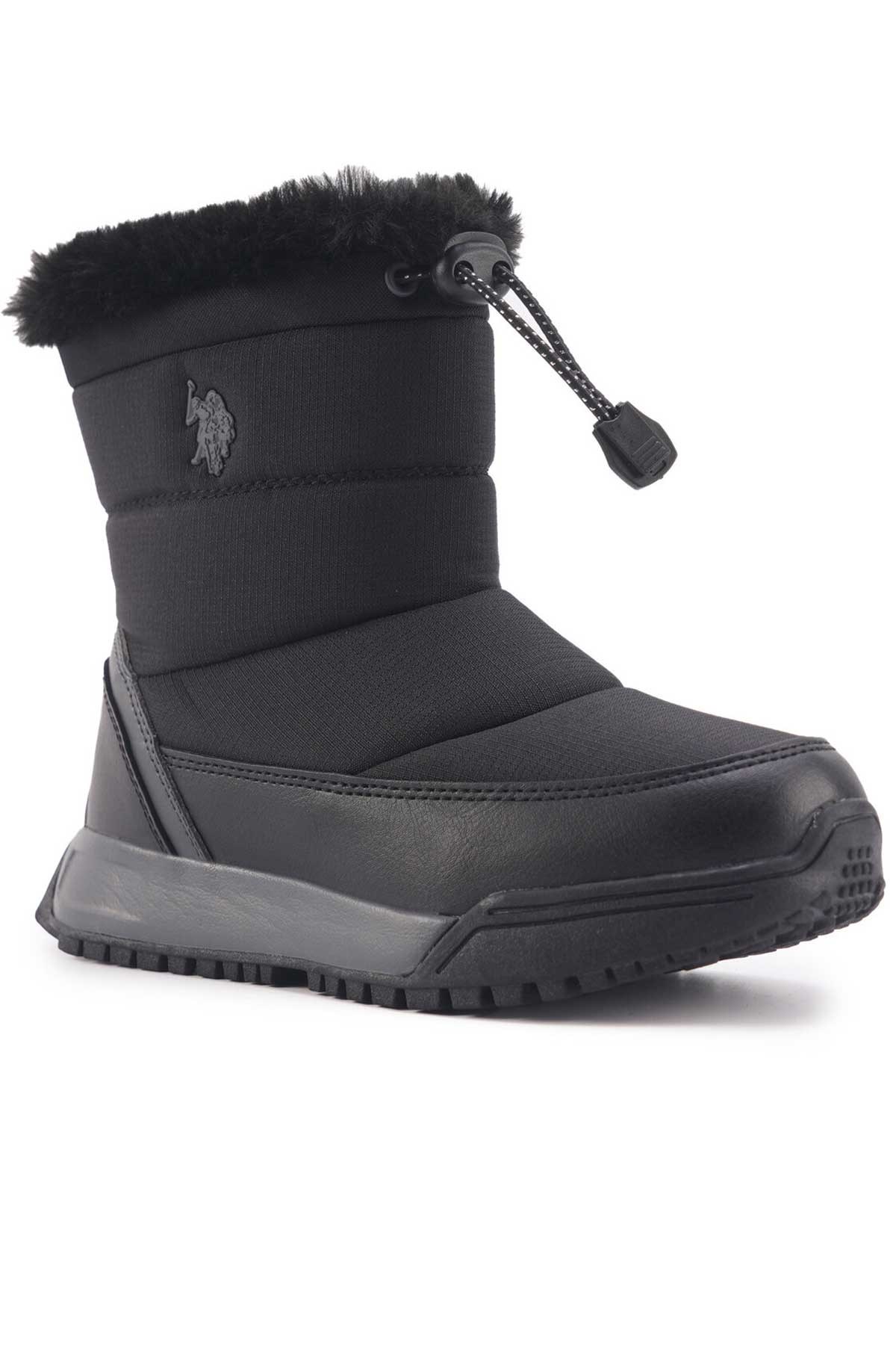 U.S. Polo Assn. Rainy Jr Çocuk Outdoor Bot 101391943 Siyah