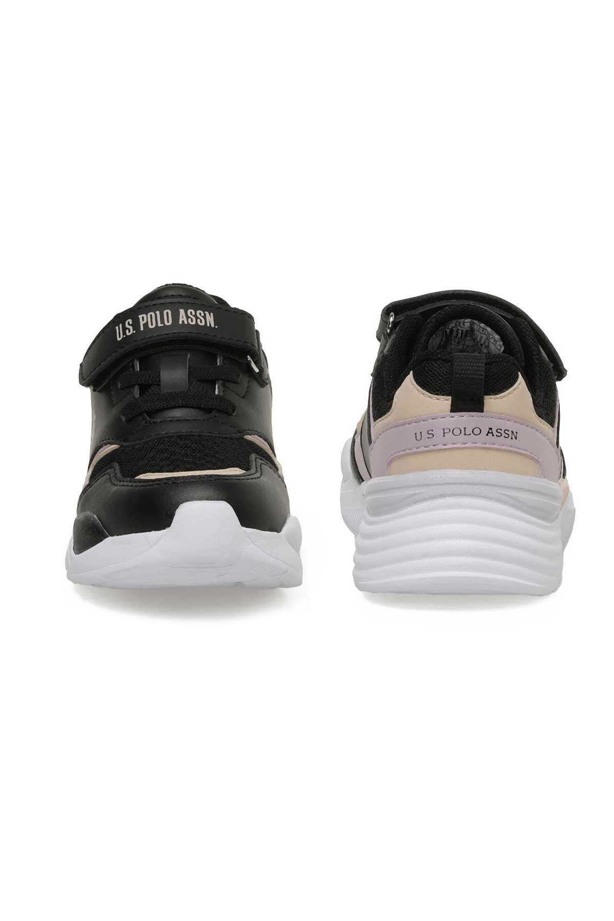 U.S. Polo Assn. Terminal Jr Çocuk Spor Ayakkabı 101392218 Siyah