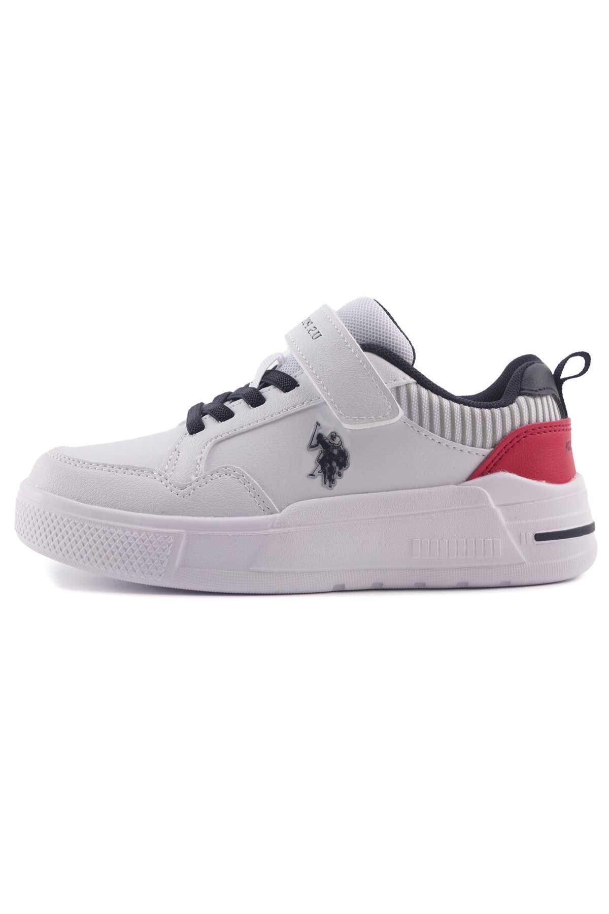 U.S. Polo Assn. Thales Jr Çocuk Spor Ayakkabı 101392234 Beyaz