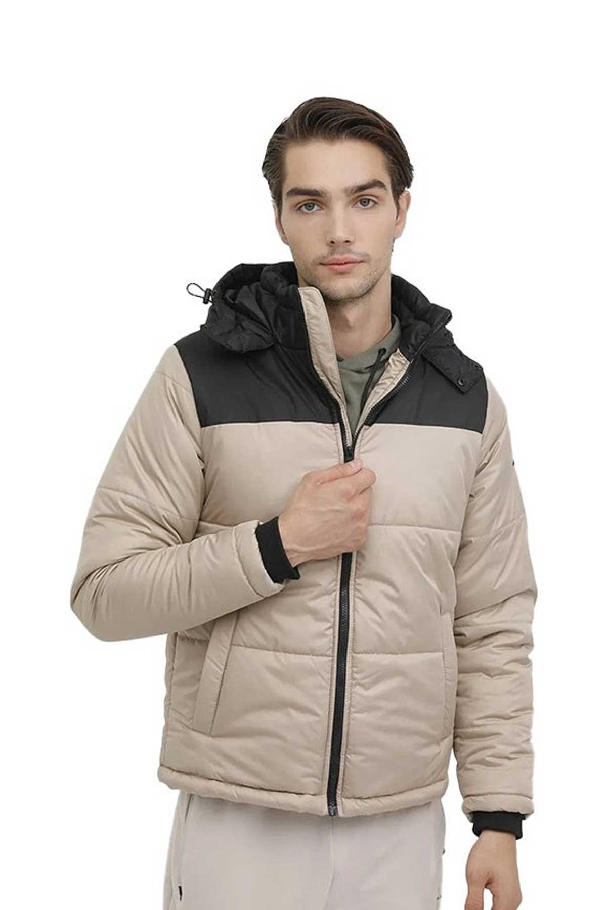 Lumberjack Adalbert-Cb Erkek Kaban 101398572 Bej
