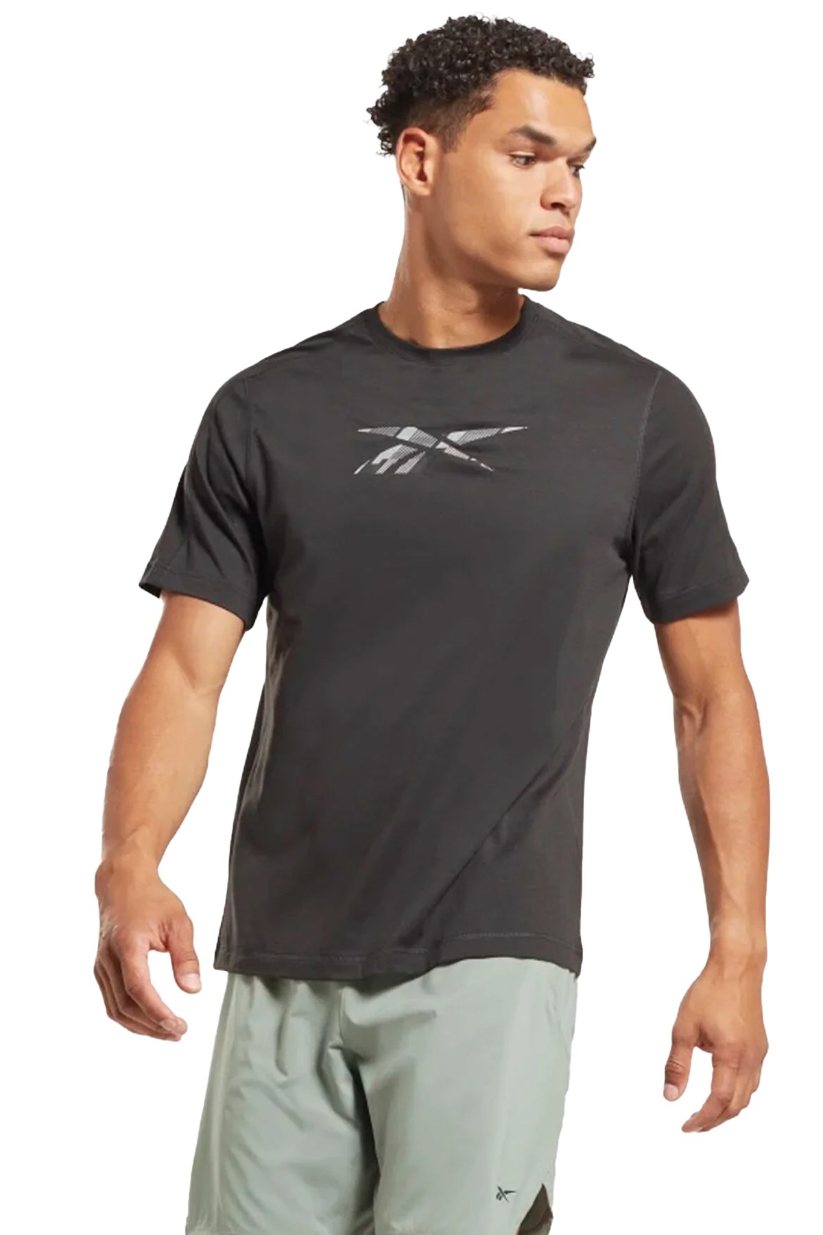 Reebok Train Speedwick Gfx Erkek Tişört 101455807 Siyah
