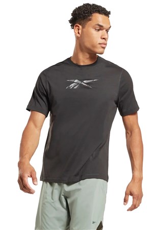 Reebok Train Speedwick Gfx Erkek Tişört 101455807 Siyah