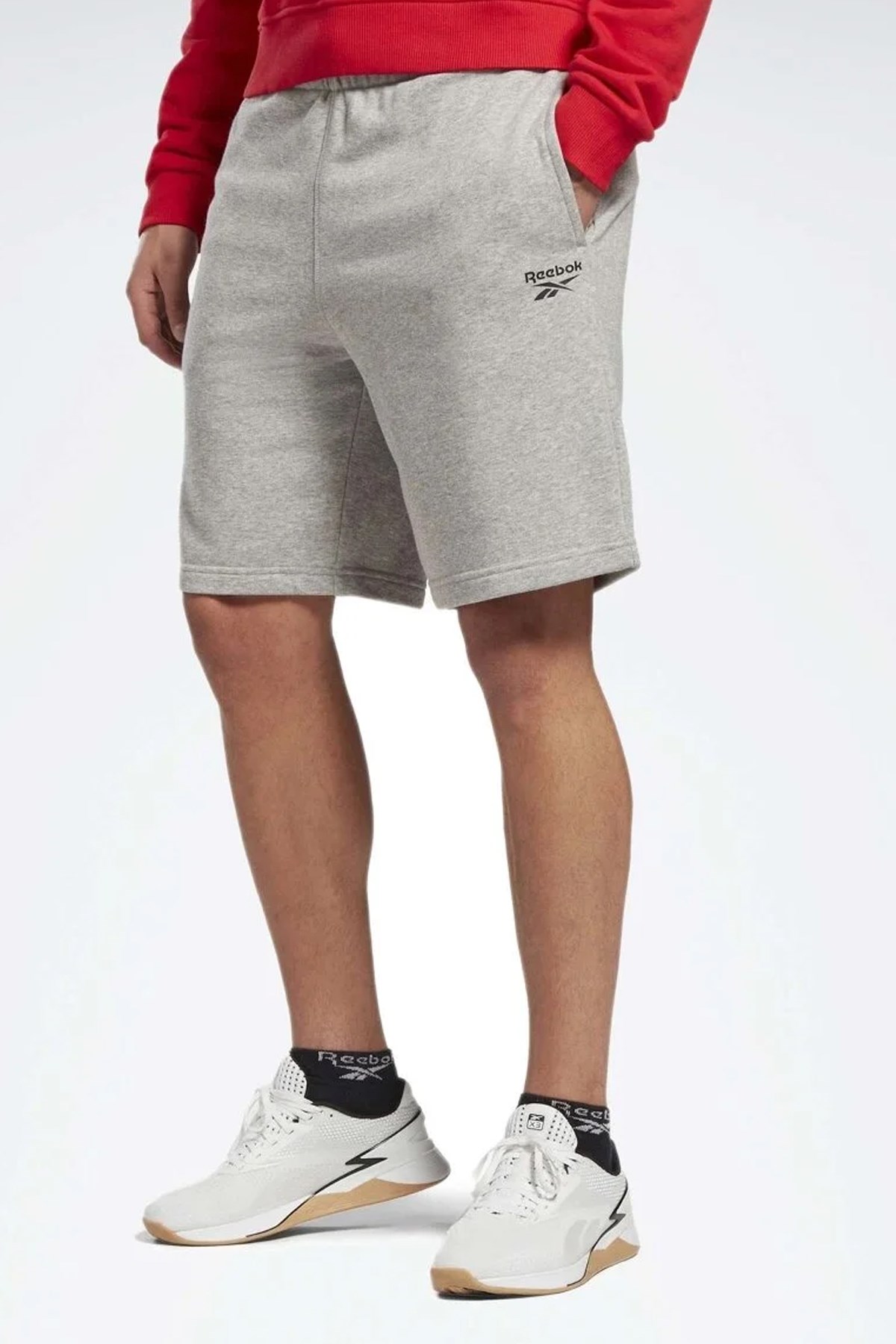 Reebok Ri Ft Left Leg Erkek Şort 101456224 Gri