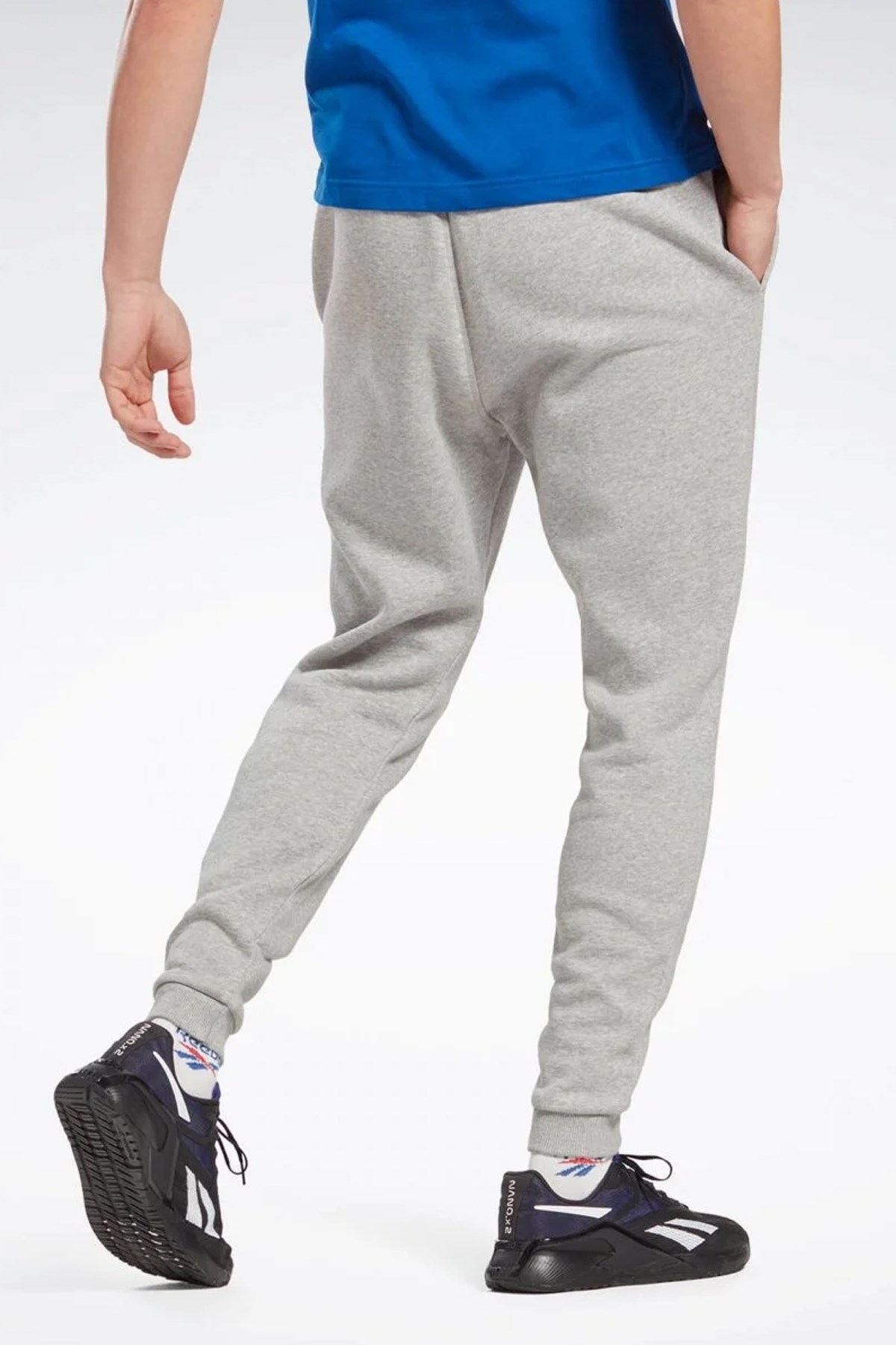 Reebok RI Left Leg Jogger Erkek Eşofman Altı 101475719 Gri