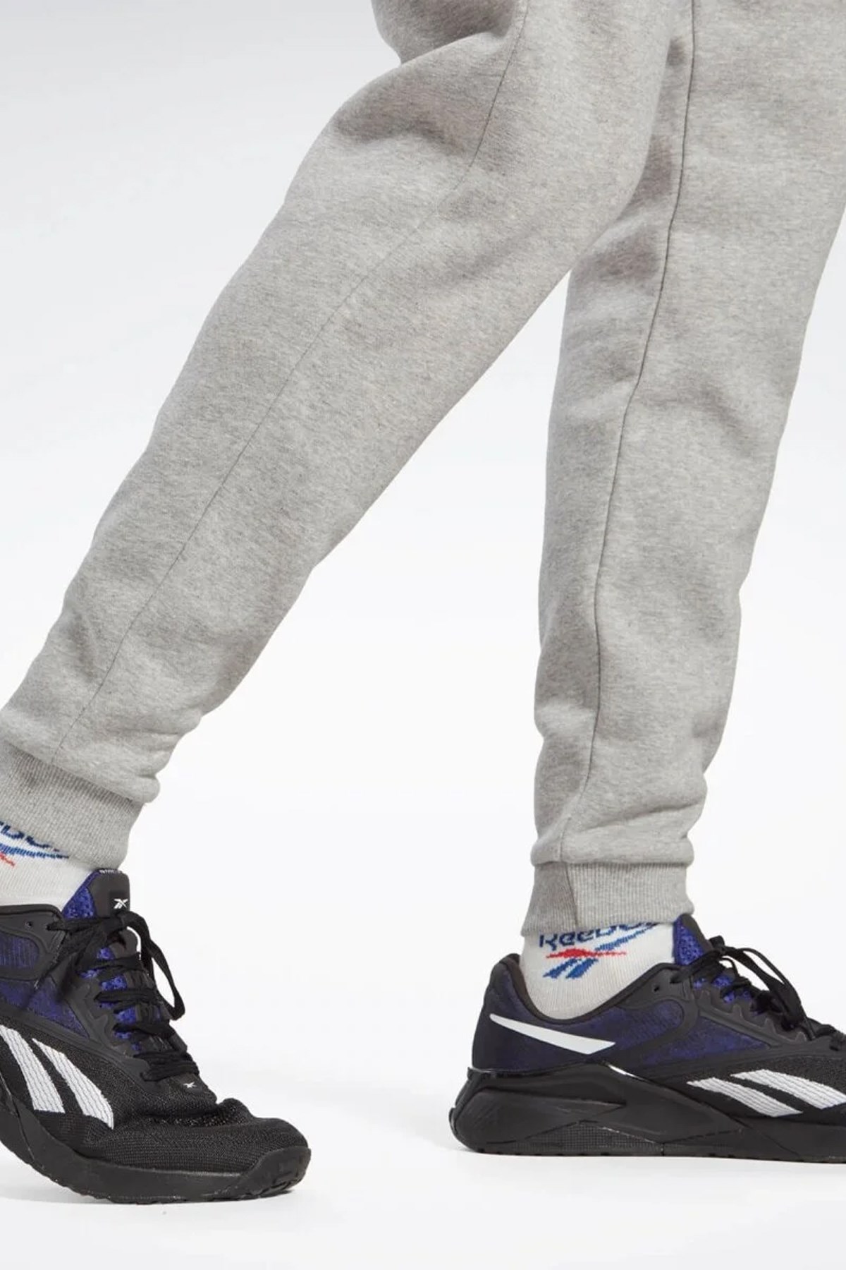 Reebok RI Left Leg Jogger Erkek Eşofman Altı 101475719 Gri
