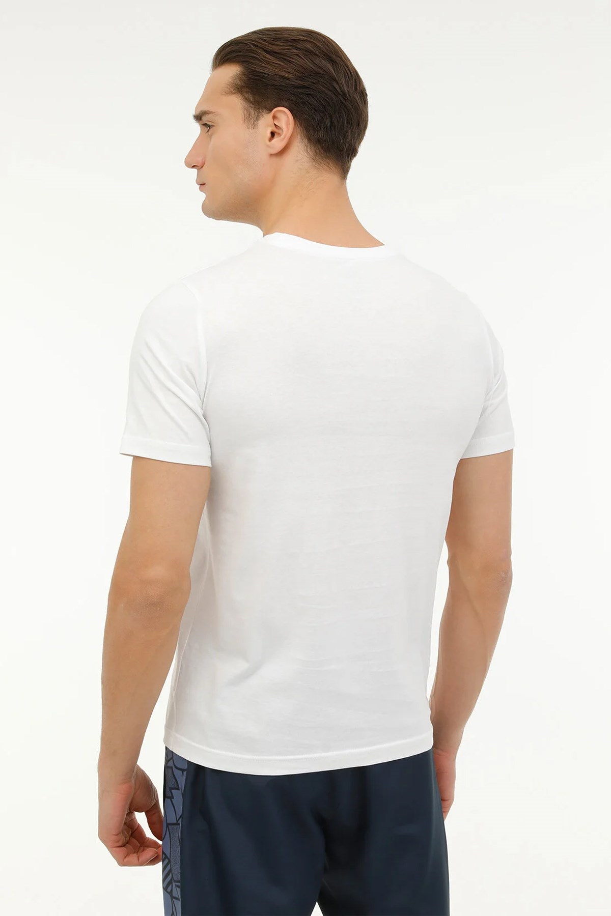 Lumberjack 4M M-CT102 Erkek Tişört 101497366 Beyaz