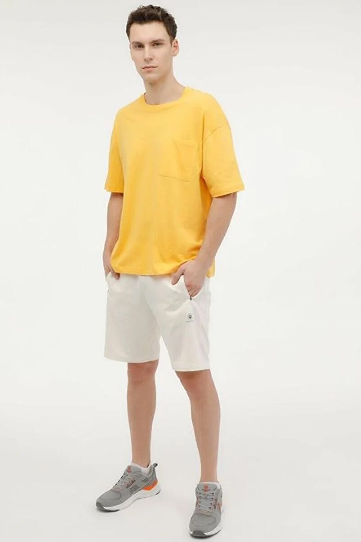 Lumberjack 4M M-CT1034FX Erkek Şort 101497382 Krem