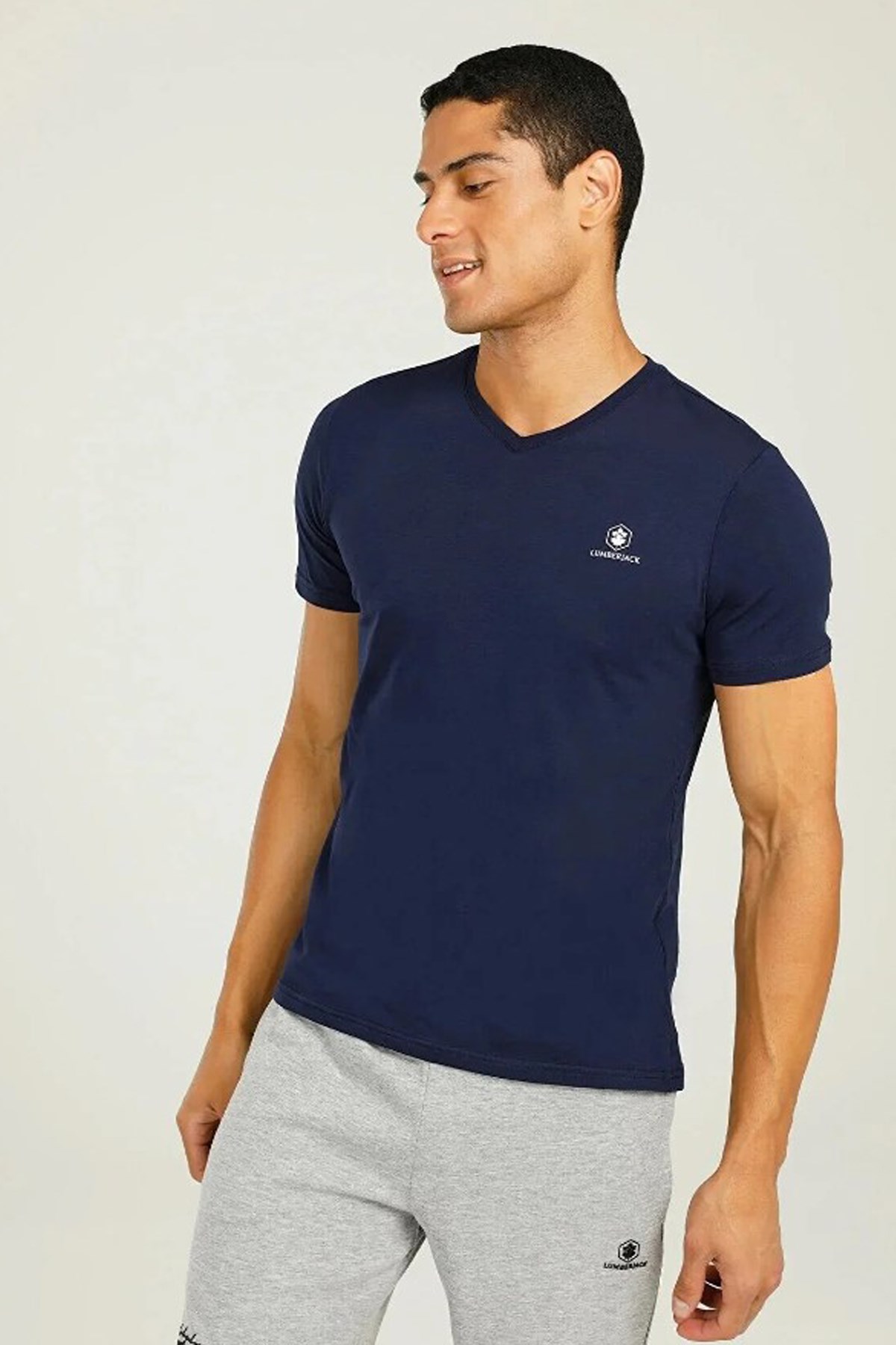 Lumberjack 4M M-CT106 Erkek Tişört 101497403 Lacivert