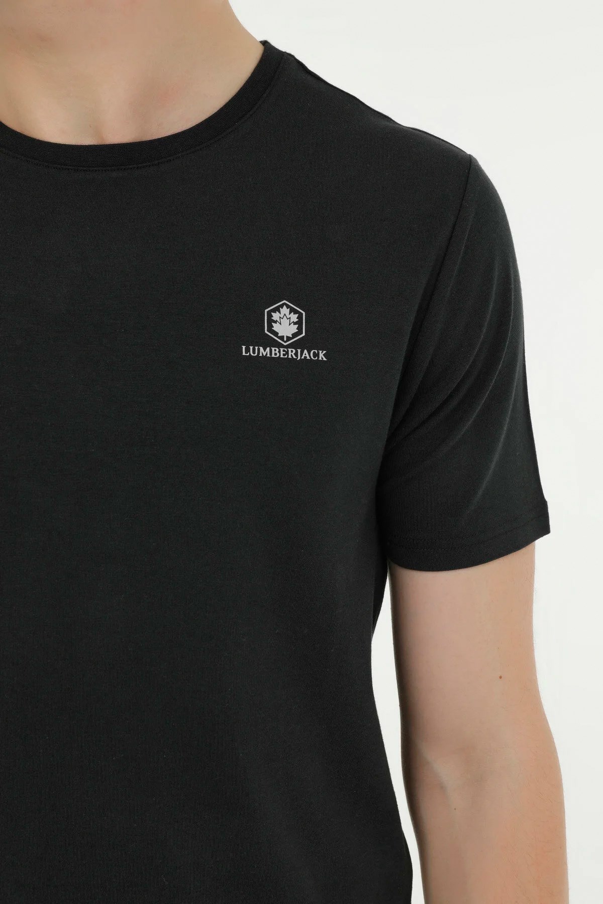 Lumberjack 4M M-CT110 Erkek Tişört 101497412 Siyah