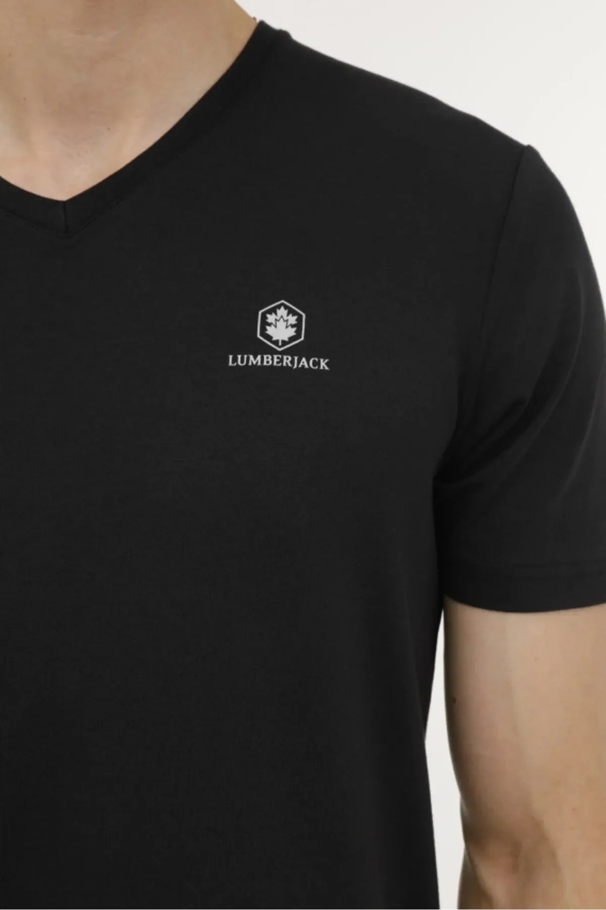 Lumberjack M-CT111 4FX Erkek Tişört 101497421 Siyah